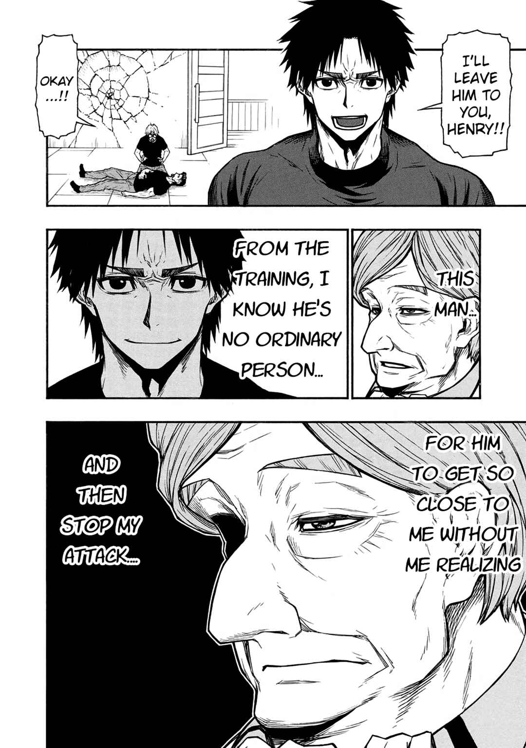 Shinmai Ossan Boukensha, Saikyou Party ni Shinu hodo Kitaerarete Muteki ni Naru. Chapter 50 page 4