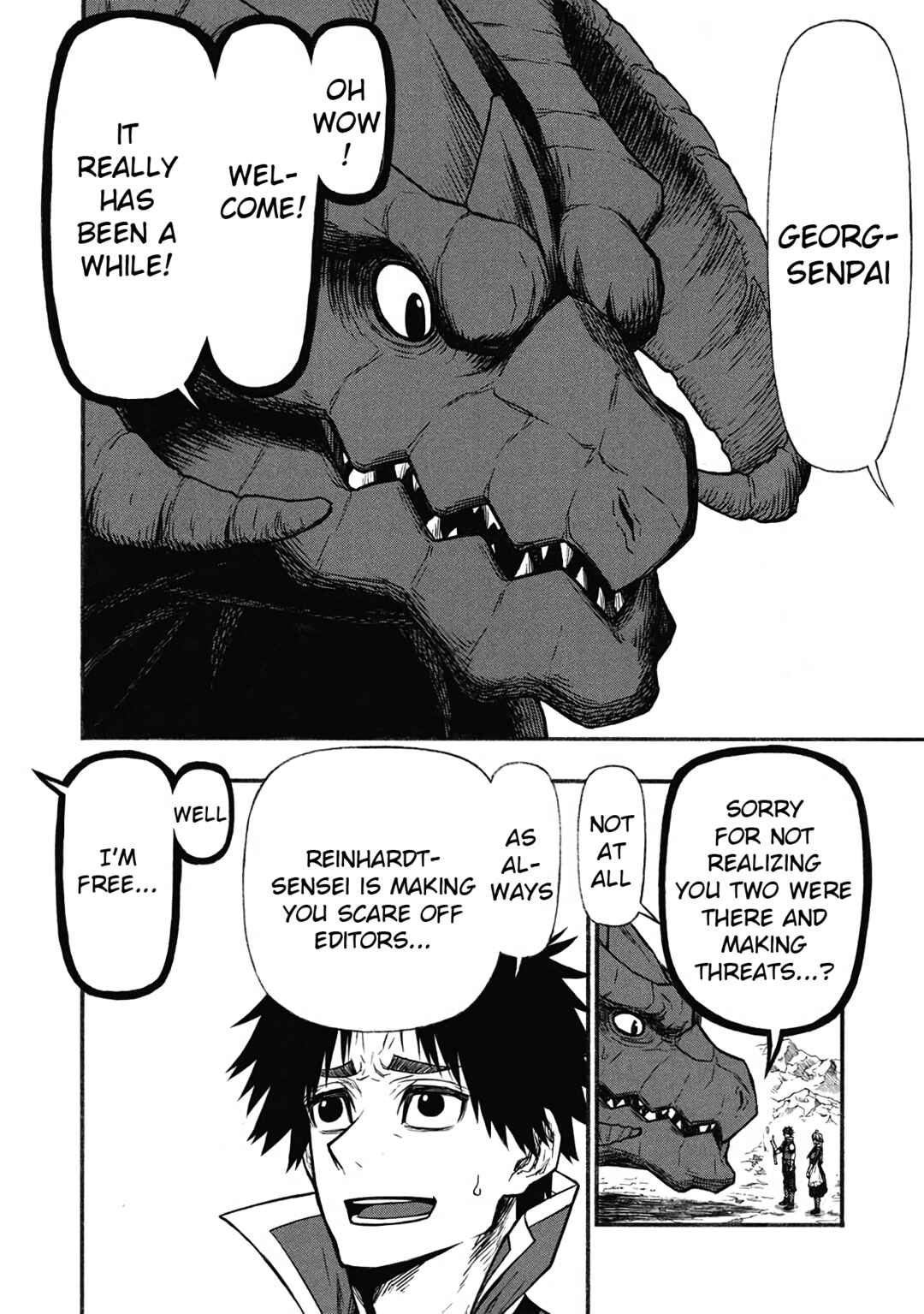Shinmai Ossan Boukensha, Saikyou Party ni Shinu hodo Kitaerarete Muteki ni Naru. Chapter 59 page 8