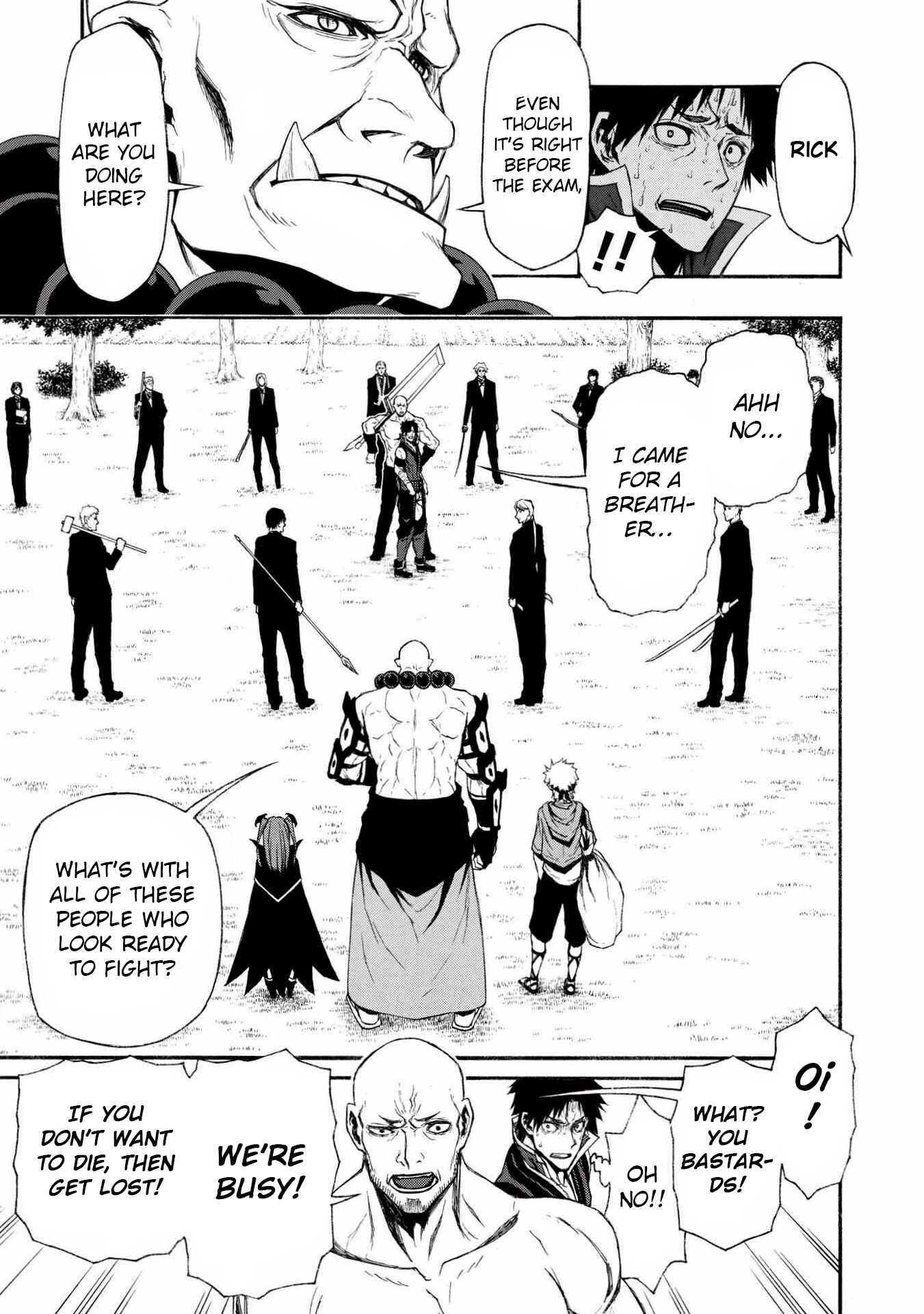 Shinmai Ossan Boukensha, Saikyou Party ni Shinu hodo Kitaerarete Muteki ni Naru. Chapter 6 page 2