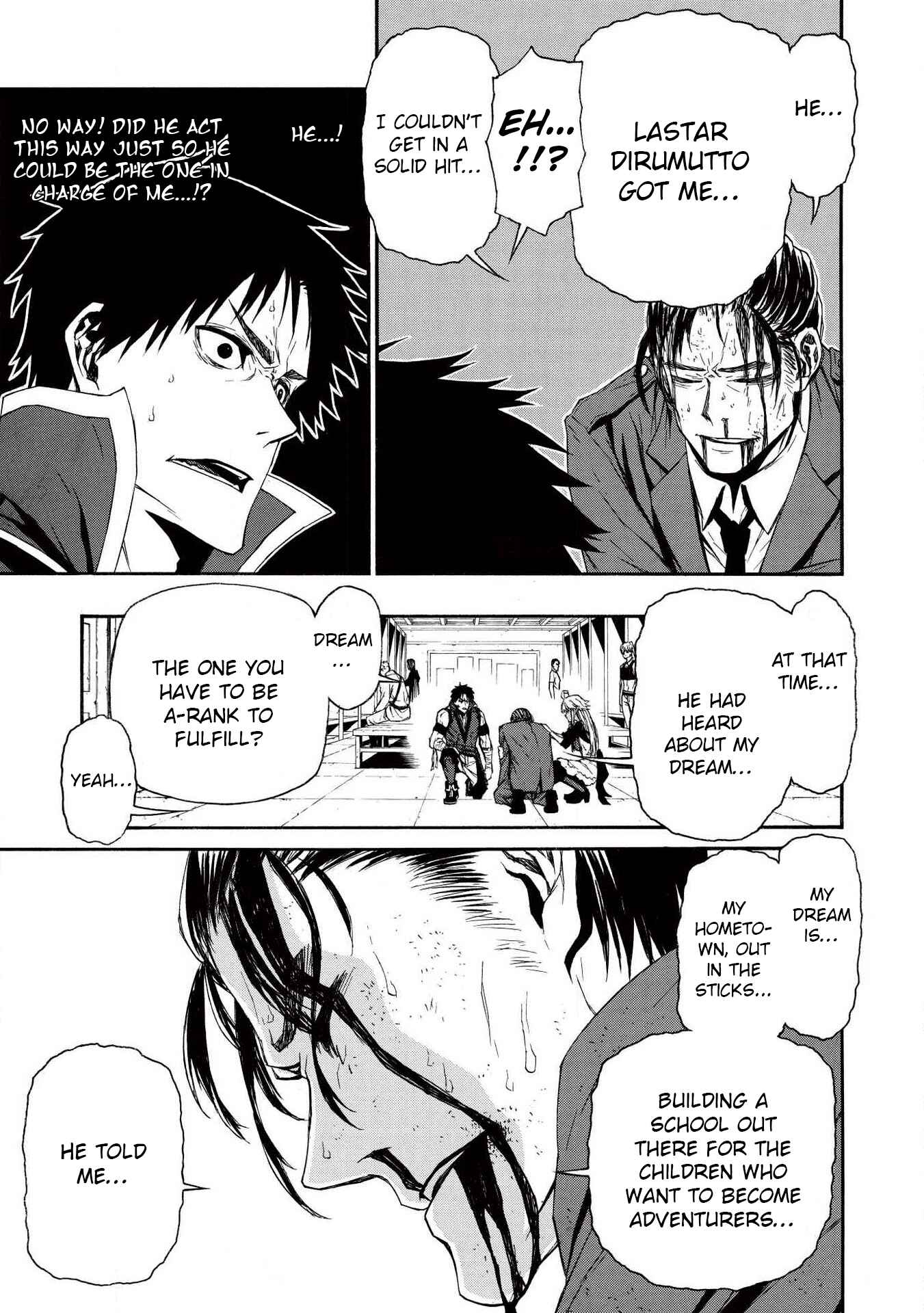 Shinmai Ossan Boukensha, Saikyou Party ni Shinu hodo Kitaerarete Muteki ni Naru. Chapter 7 page 10