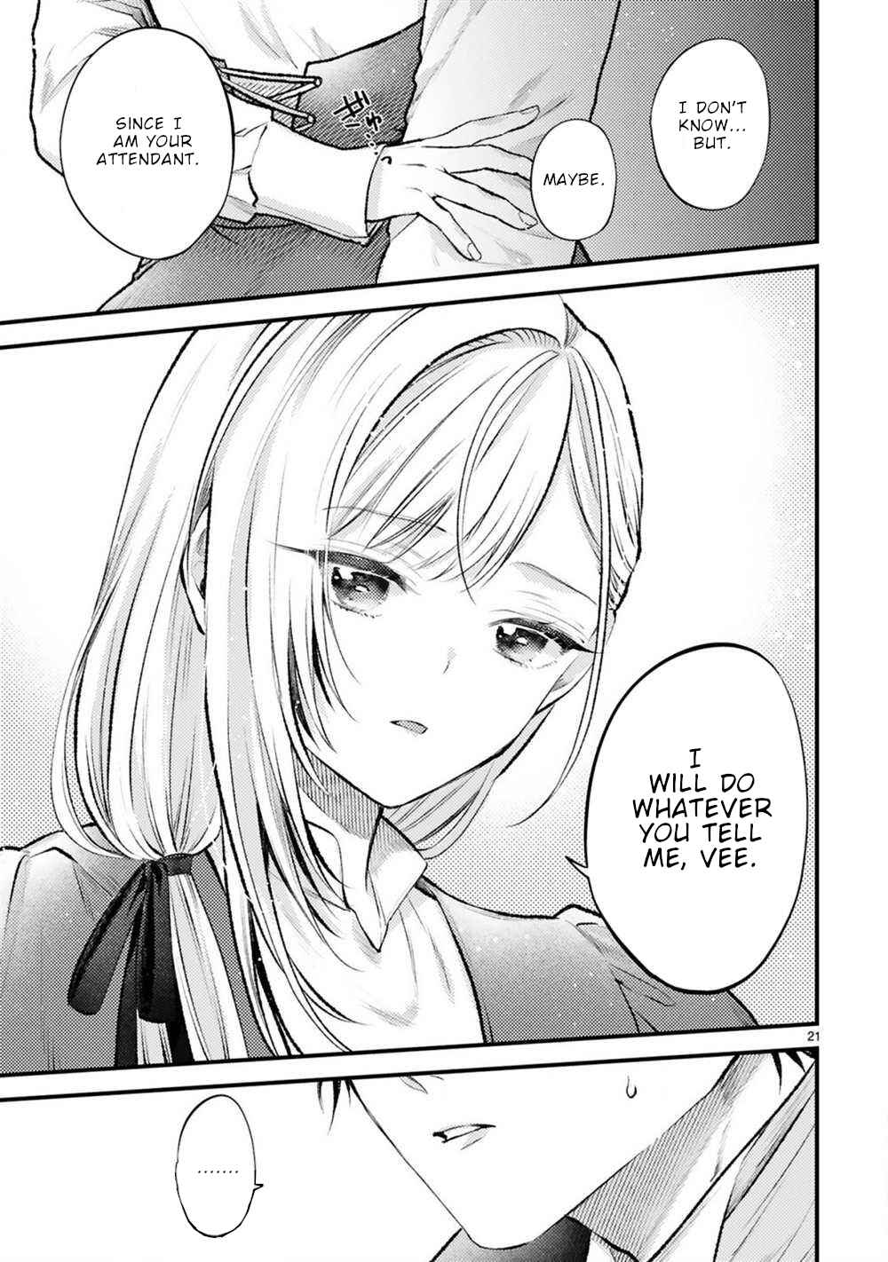 Shinyuu Ouji to Koshiginchaku Chapter 7 page 21