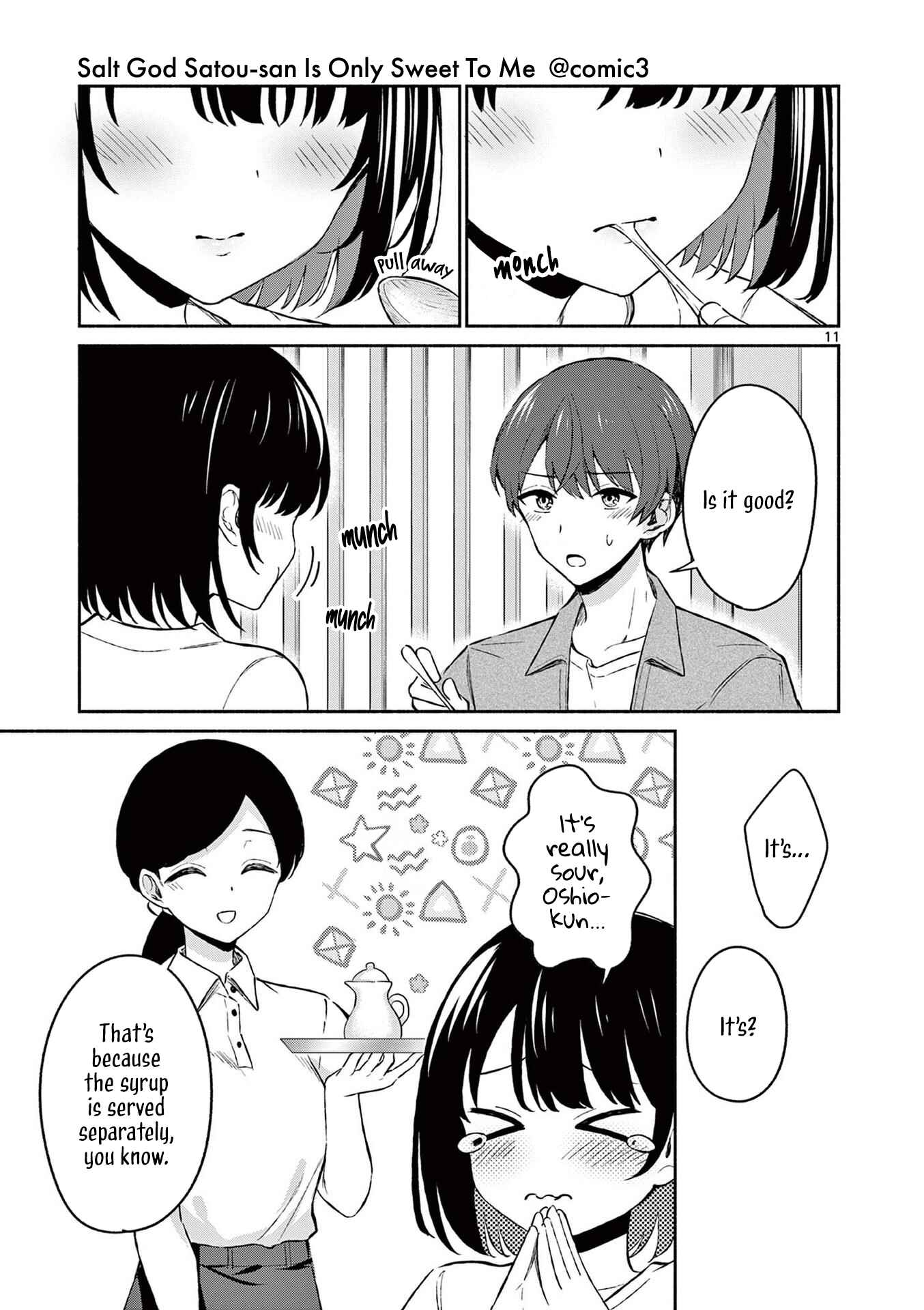 Shiotaiou no Sato-san ga Ore ni dake Amai Chapter 20 page 10