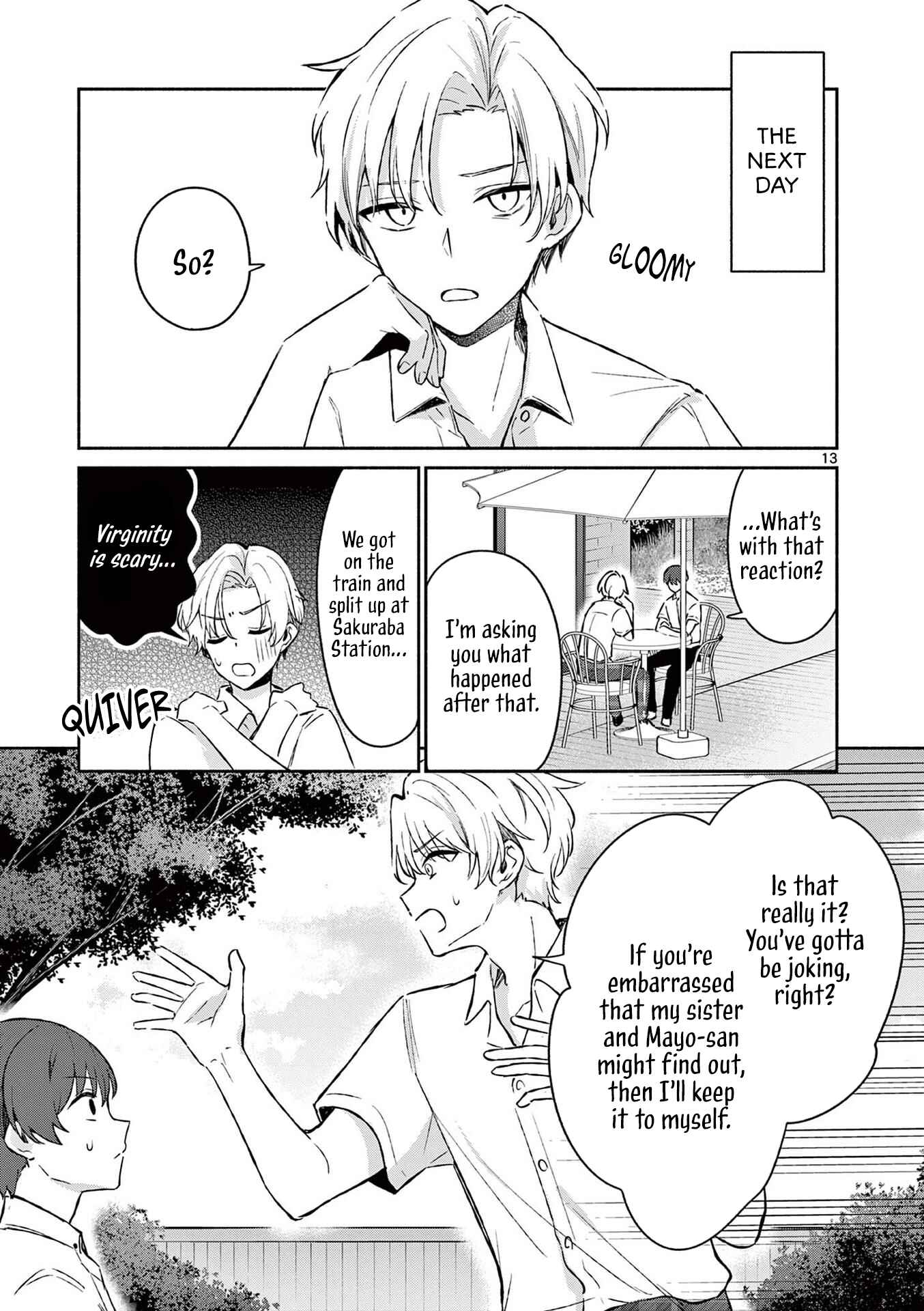 Shiotaiou no Sato-san ga Ore ni dake Amai Chapter 20 page 12