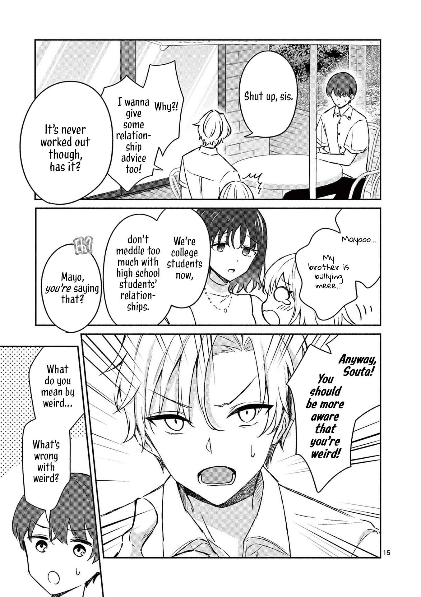 Shiotaiou no Sato-san ga Ore ni dake Amai Chapter 20 page 14