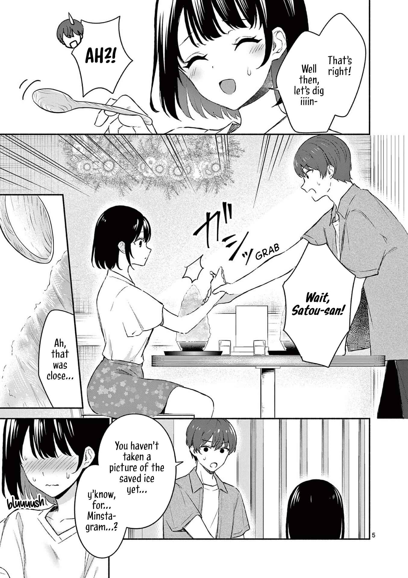 Shiotaiou no Sato-san ga Ore ni dake Amai Chapter 20 page 4