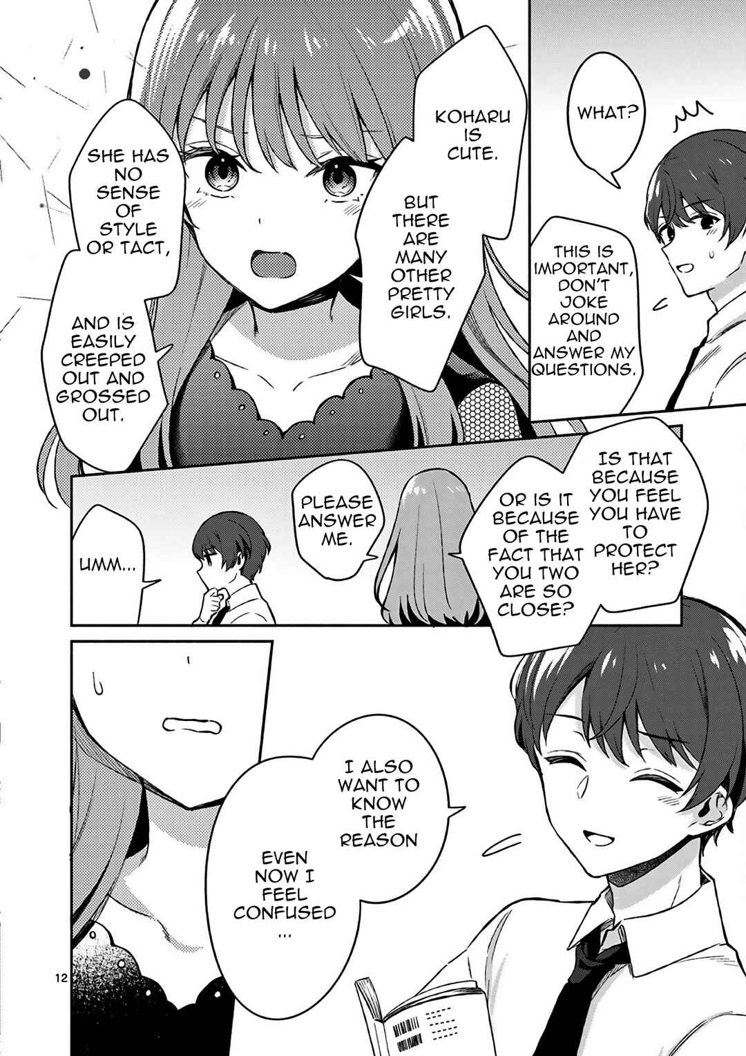 Shiotaiou no Sato-san ga Ore ni dake Amai Chapter 22 page 12