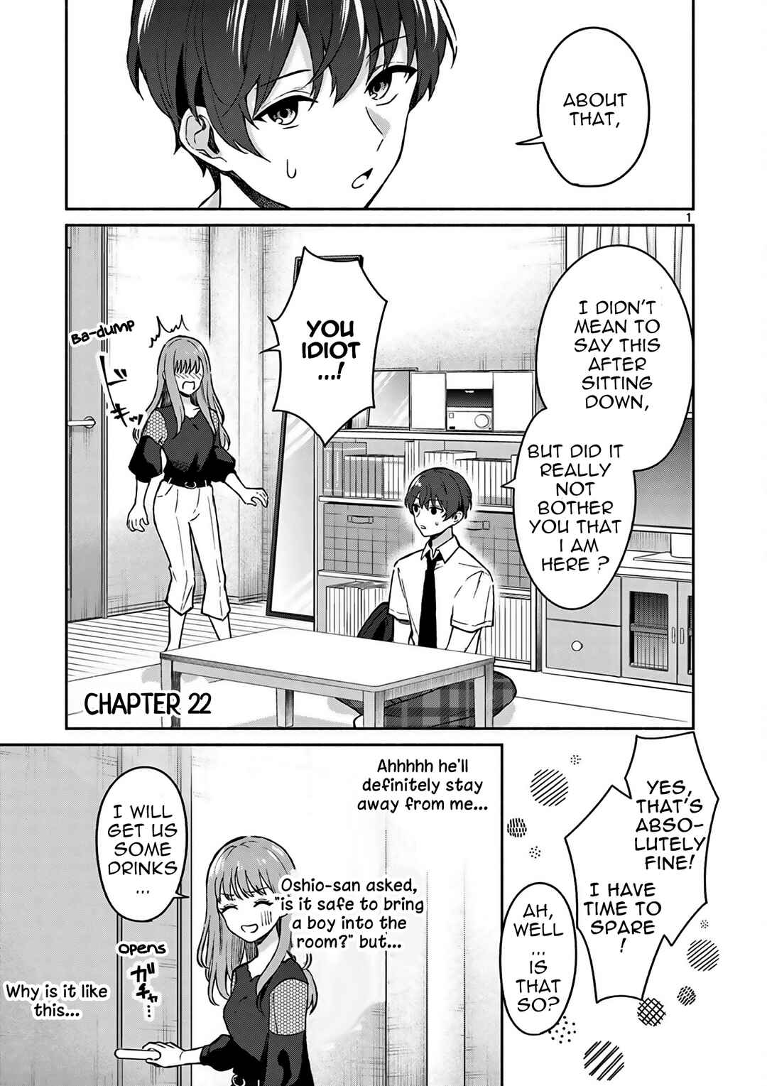 Shiotaiou no Sato-san ga Ore ni dake Amai Chapter 22 page 1