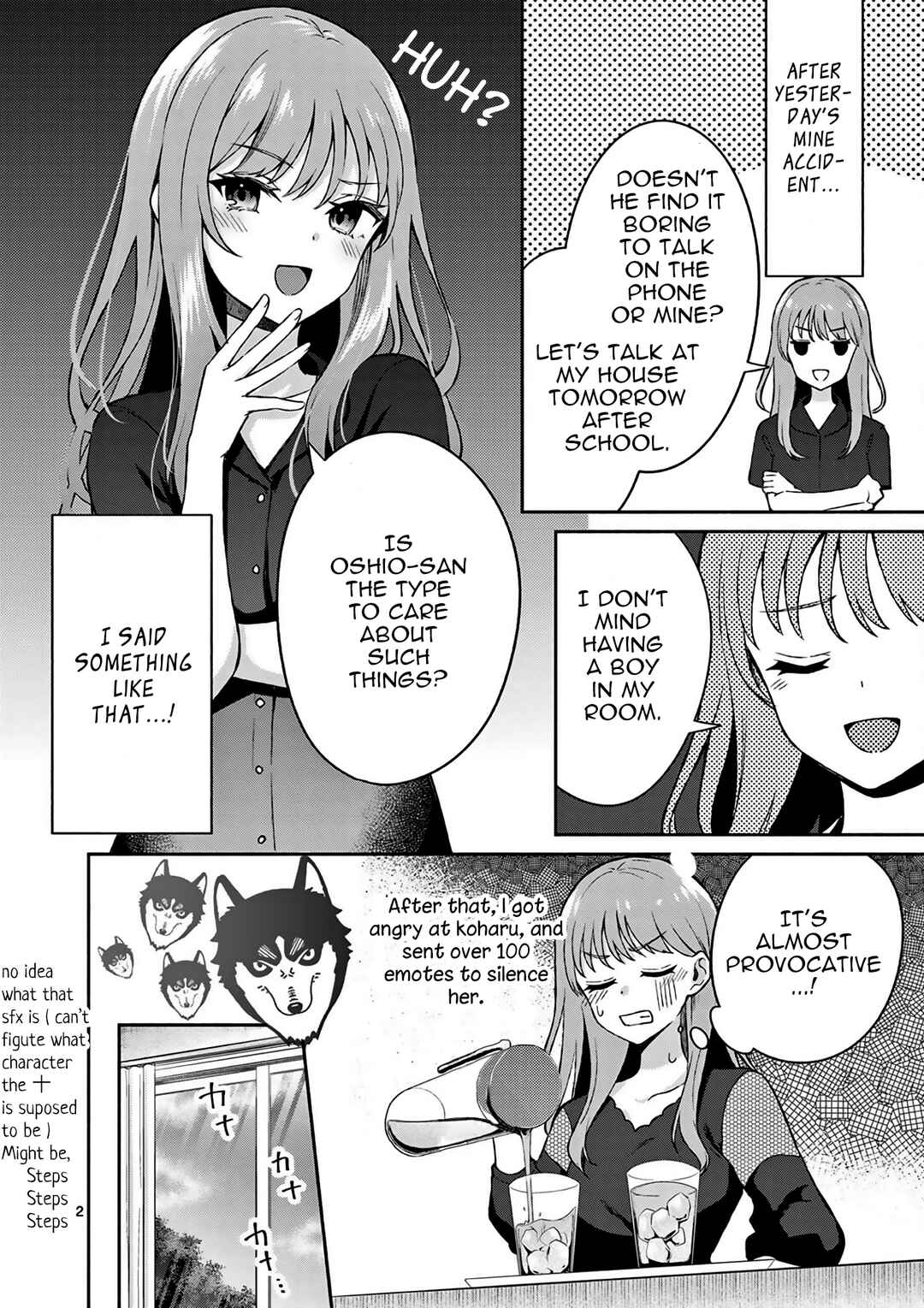 Shiotaiou no Sato-san ga Ore ni dake Amai Chapter 22 page 2