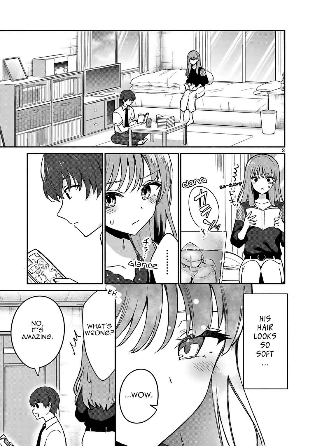 Shiotaiou no Sato-san ga Ore ni dake Amai Chapter 22 page 3