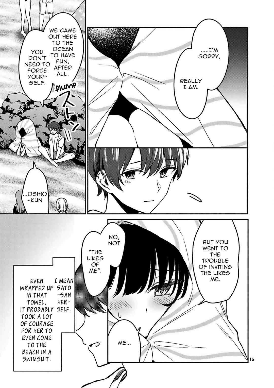 Shiotaiou no Sato-san ga Ore ni dake Amai Chapter 28 page 15