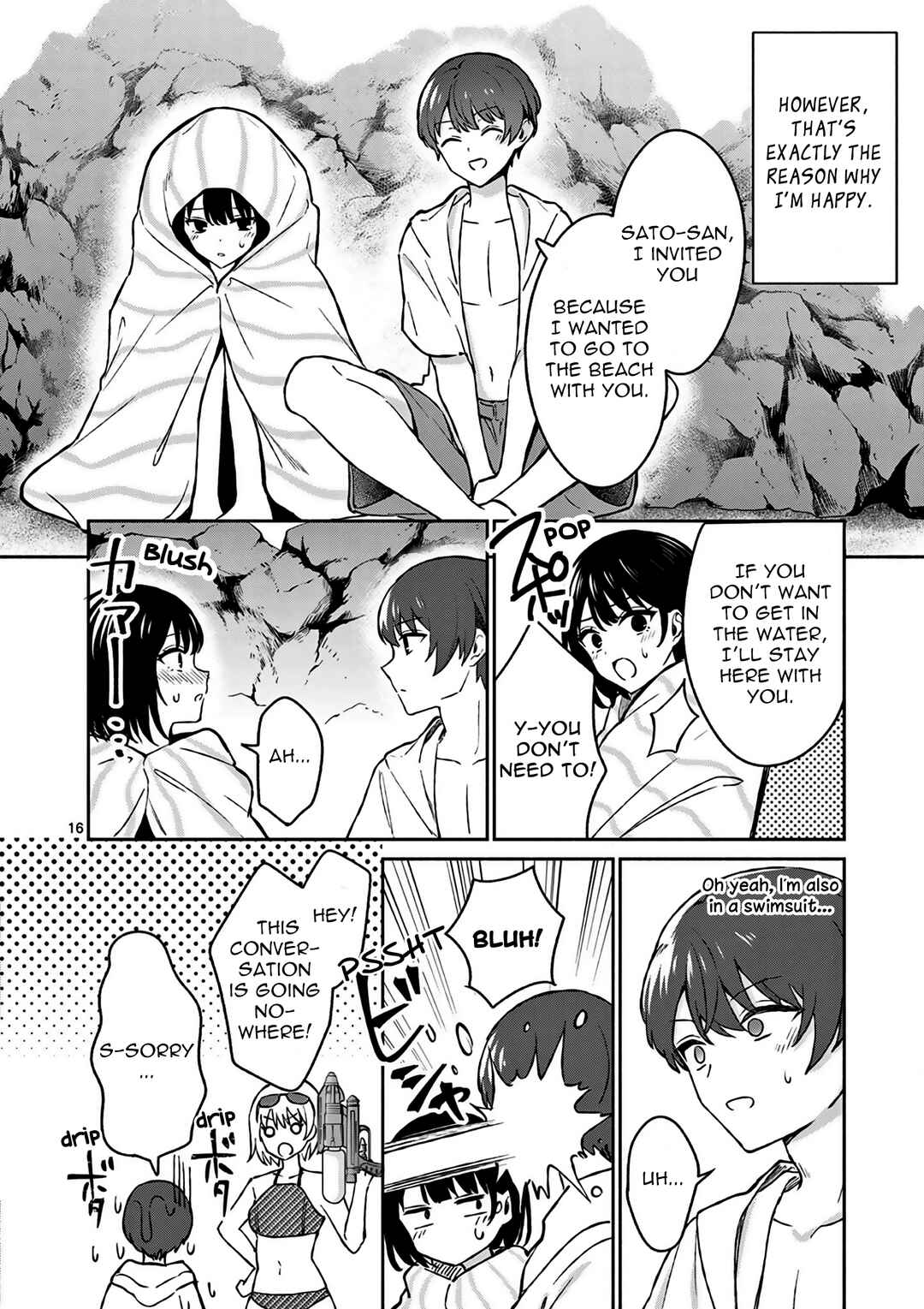 Shiotaiou no Sato-san ga Ore ni dake Amai Chapter 28 page 16
