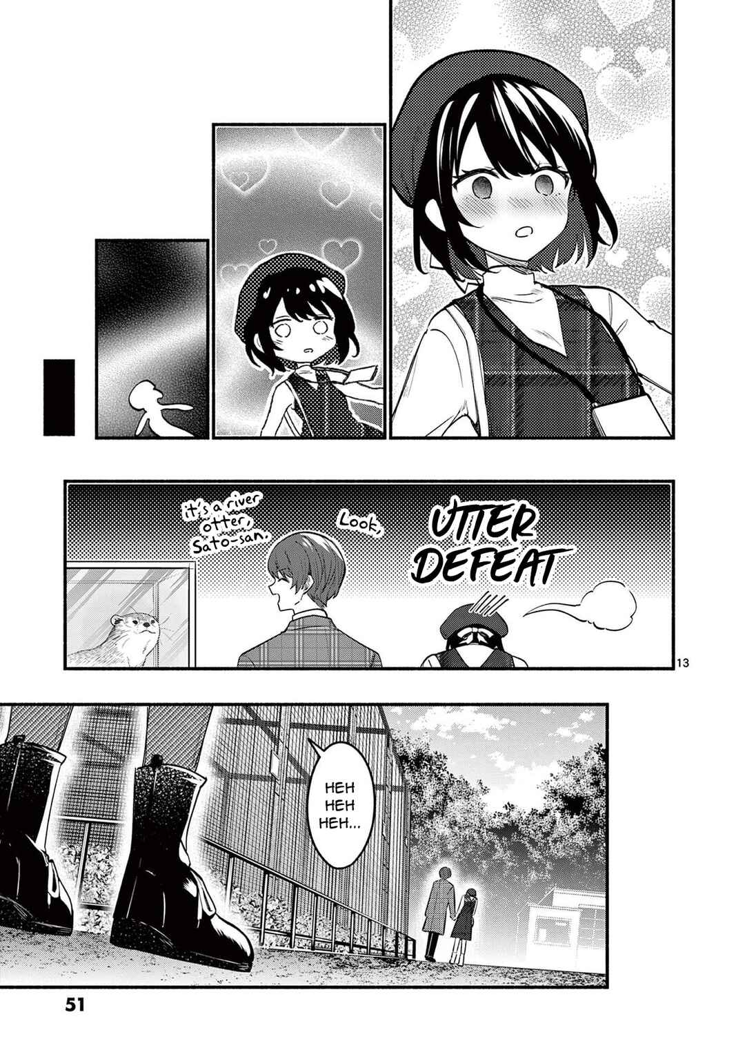 Shiotaiou no Sato-san ga Ore ni dake Amai Chapter 70 page 12