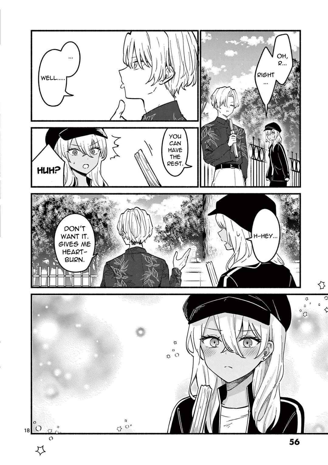 Shiotaiou no Sato-san ga Ore ni dake Amai Chapter 70 page 17