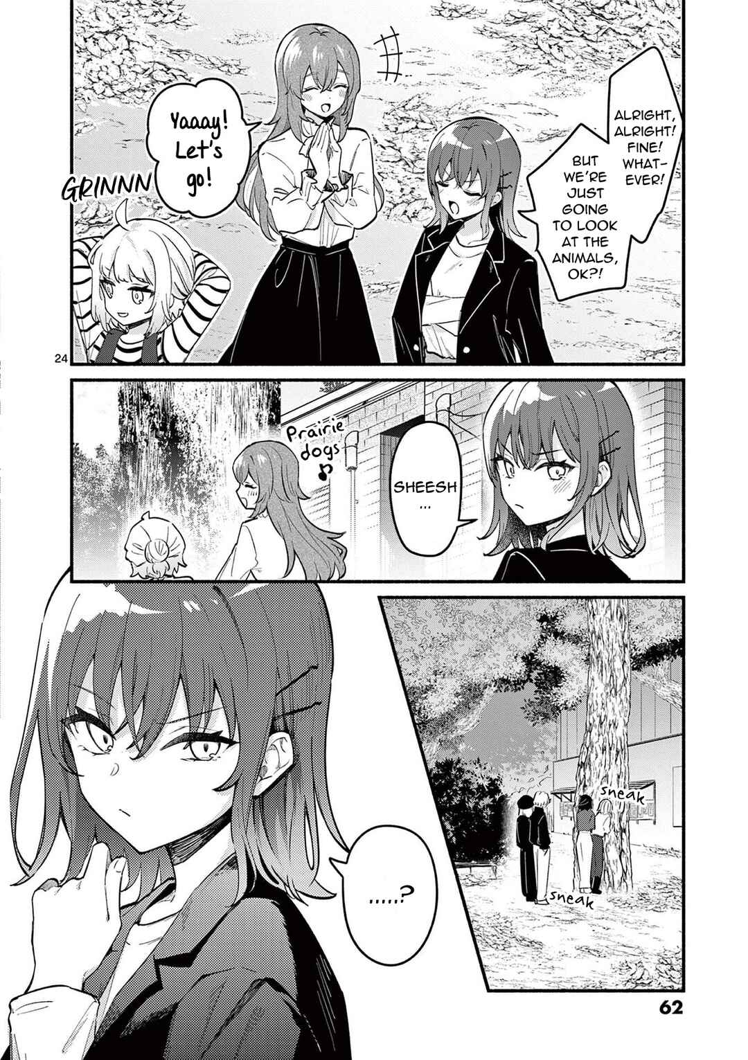 Shiotaiou no Sato-san ga Ore ni dake Amai Chapter 70 page 23