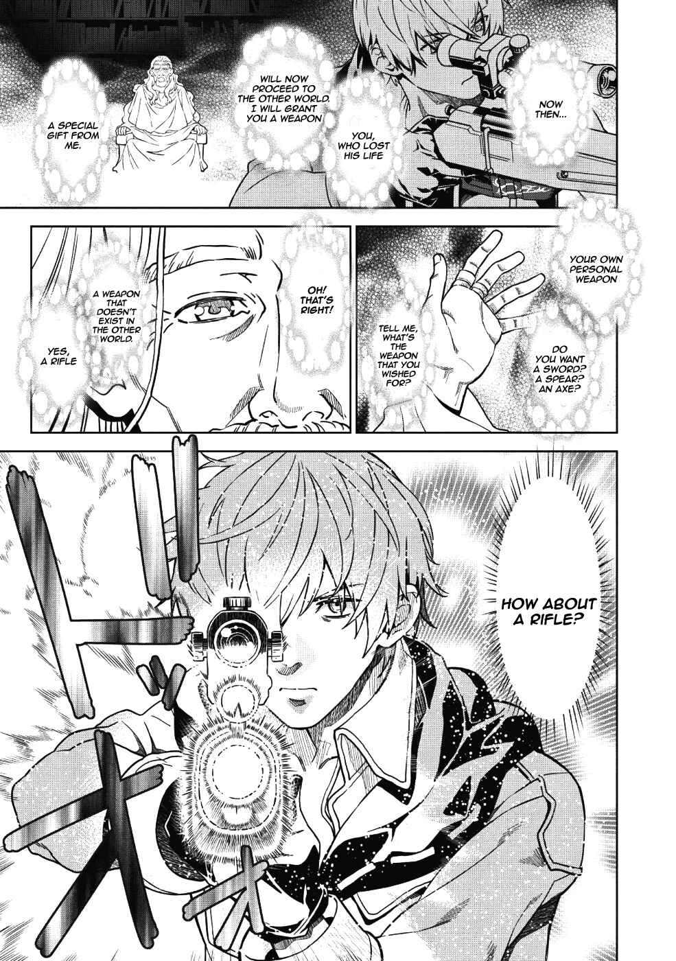 Shoot Through a Different World with Magical Eyes and Bullets! Chapter 1 page 7
