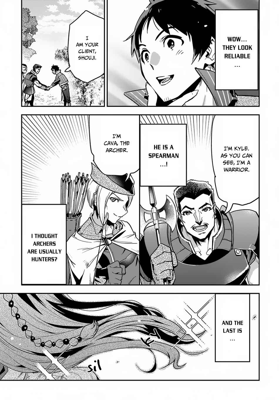 Shounin Yuusha wa Isekai wo Gyuujiru! Chapter 2 page 3