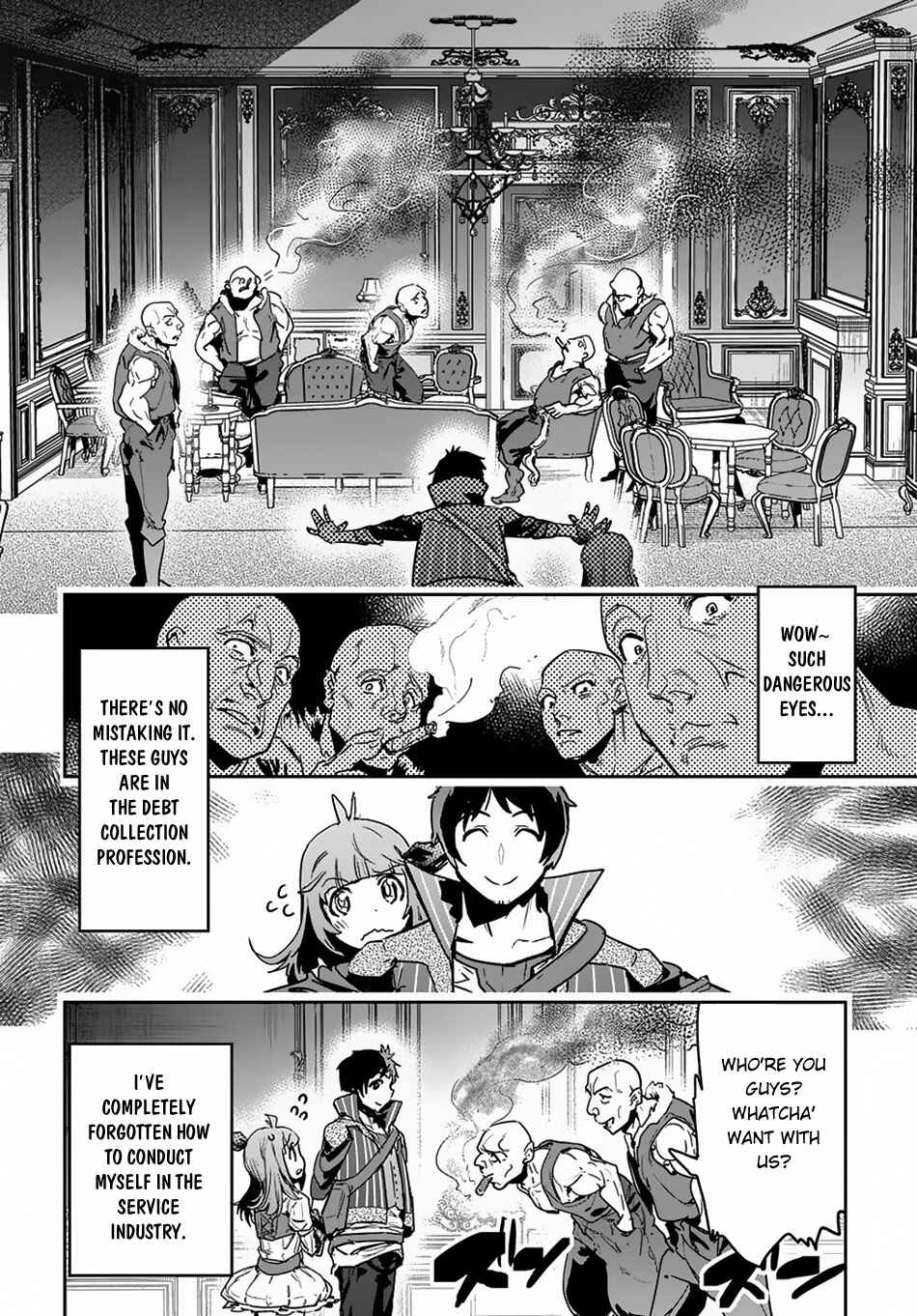 Shounin Yuusha wa Isekai wo Gyuujiru! Chapter 6 page 4