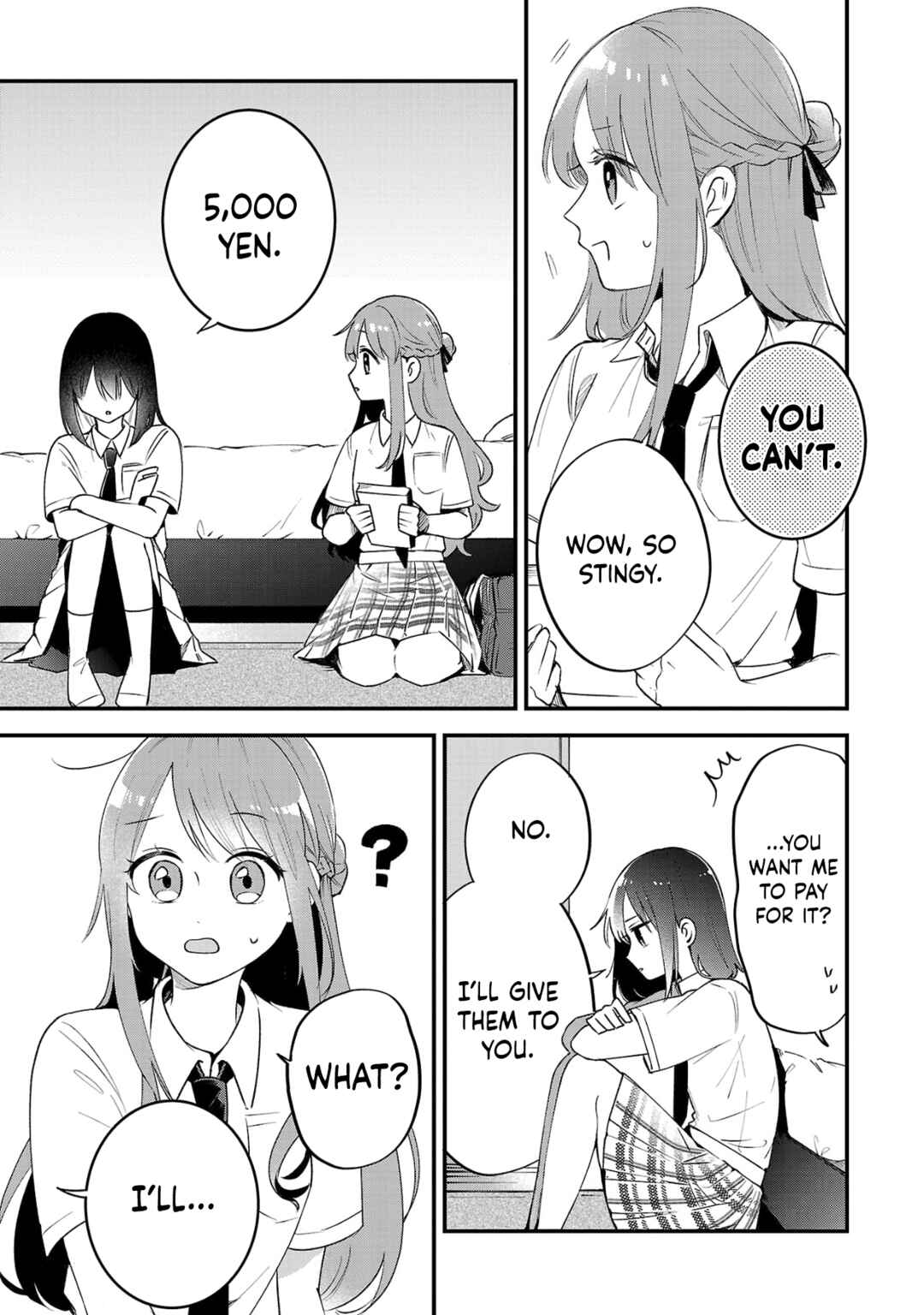 Shuu ni Ichido Classmate wo Kau Hanashi ~Futari No Jikan, Iiwake No Gozen'en~ Chapter 3.1 page 8