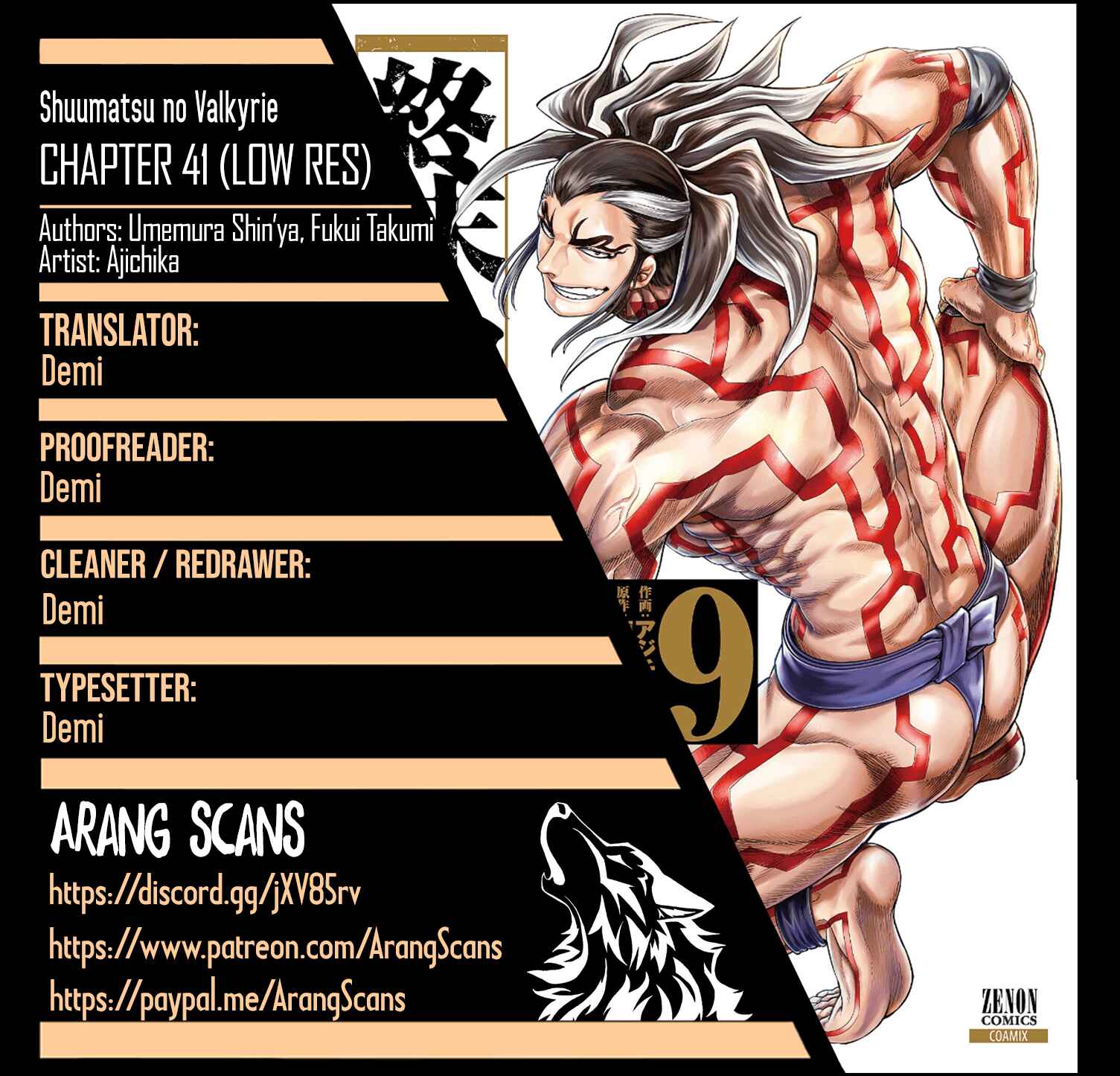 Shuumatsu no Valkyrie Chapter 41 page 0