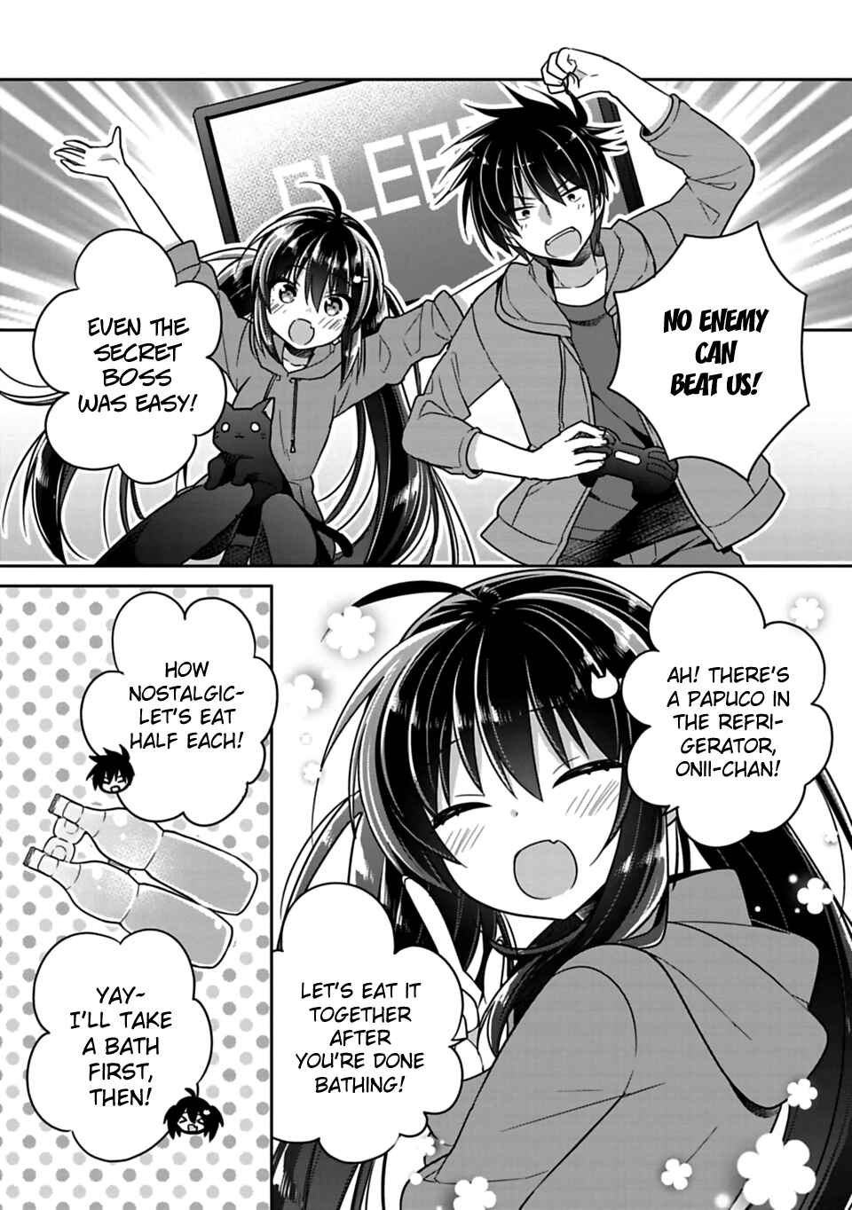 Siscon Ani to Brocon Imouto ga Shoujiki ni Nattara Chapter 10 page 0