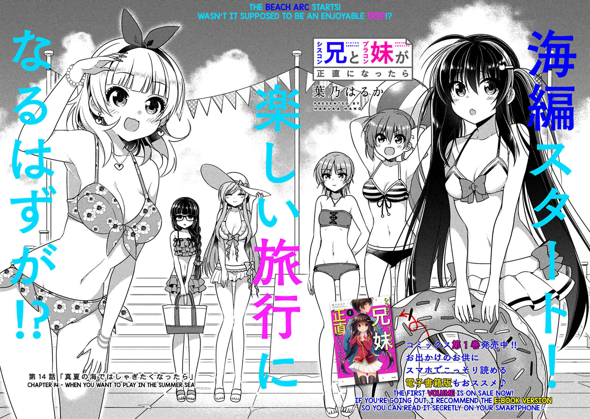 Siscon Ani to Brocon Imouto ga Shoujiki ni Nattara Chapter 14 page 1