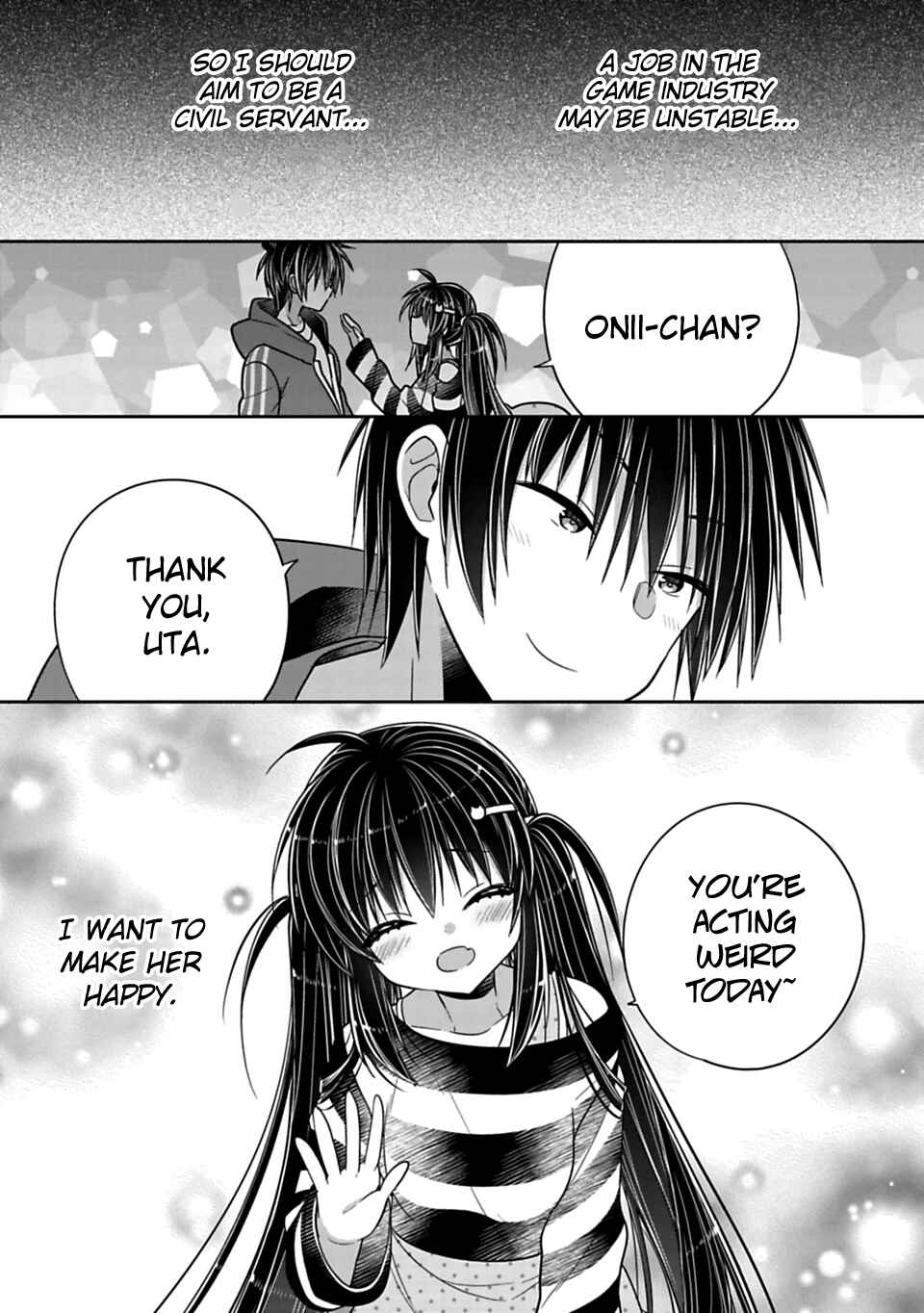 Siscon Ani to Brocon Imouto ga Shoujiki ni Nattara Chapter 36 page 10