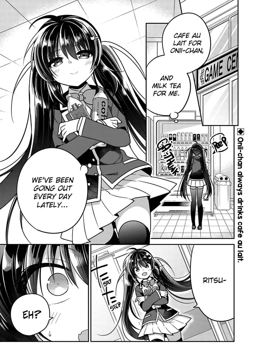 Siscon Ani to Brocon Imouto ga Shoujiki ni Nattara Chapter 6 page 0