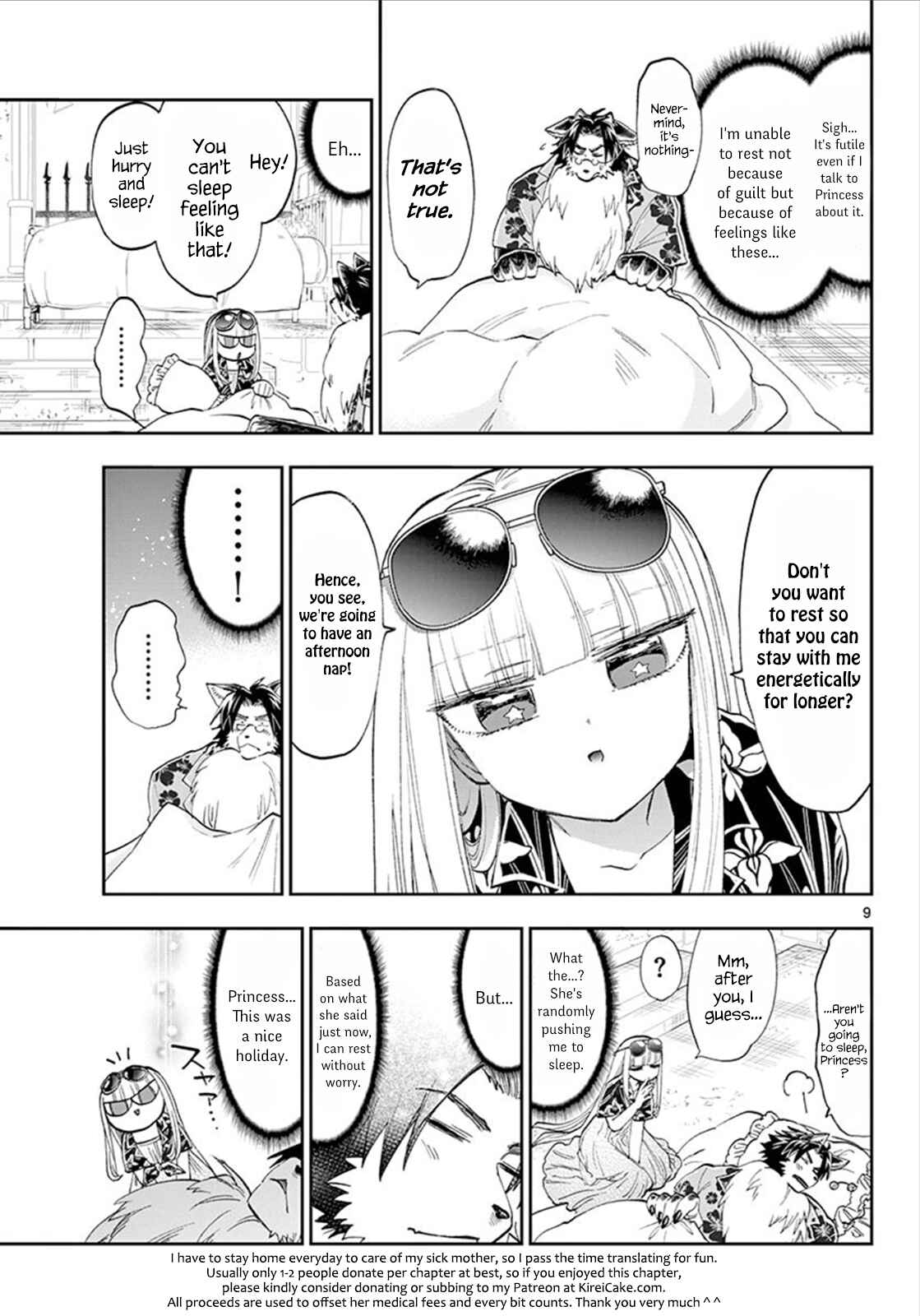 Sleepy Princess in the Demon Castle Chapter 121 page 8