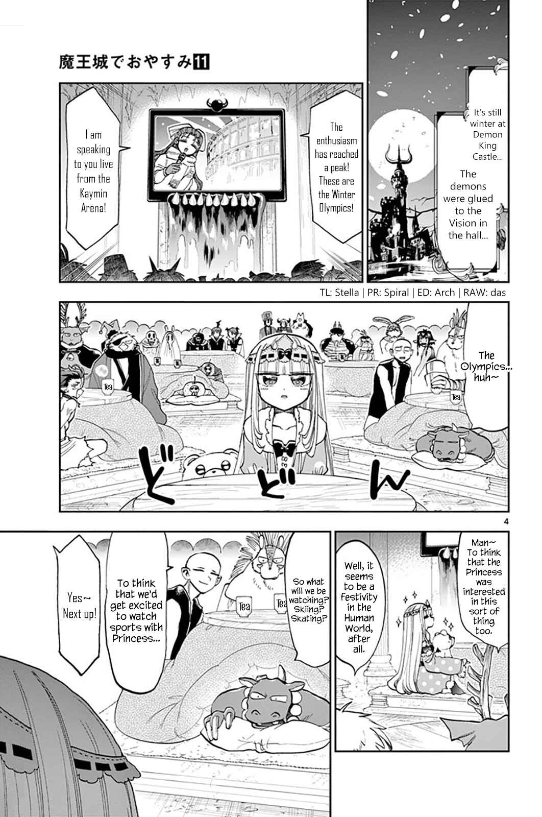 Sleepy Princess in the Demon Castle Chapter 137 page 3