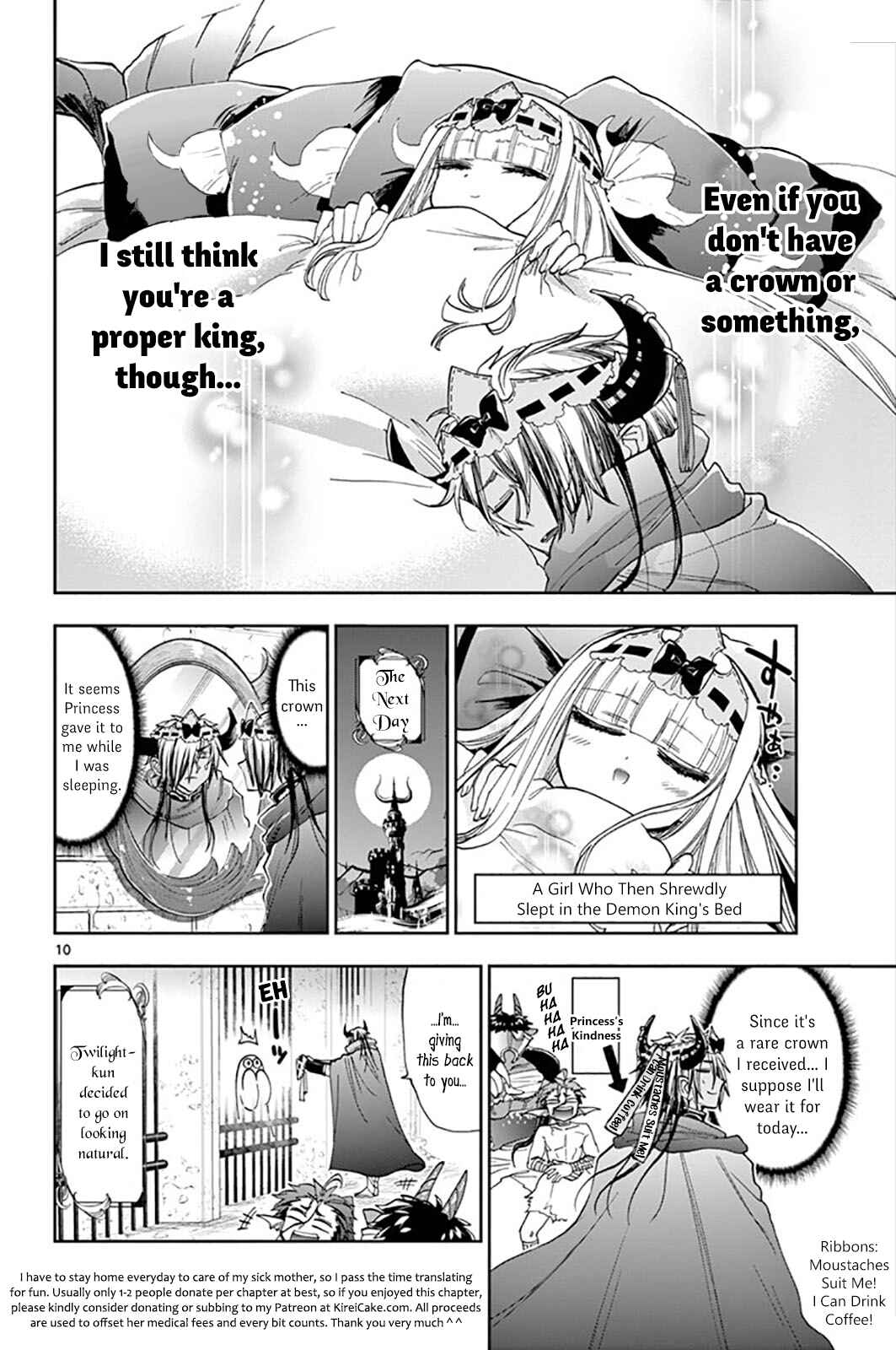 Sleepy Princess in the Demon Castle Chapter 140 page 9
