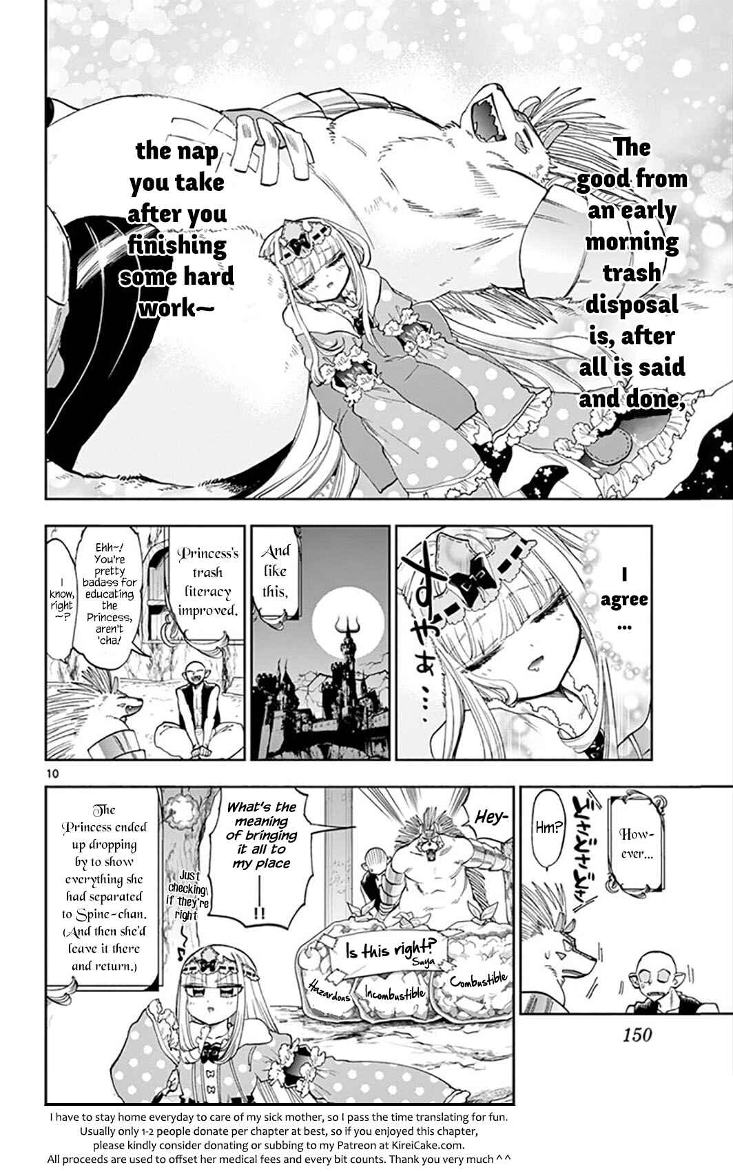 Sleepy Princess in the Demon Castle Chapter 142 page 9