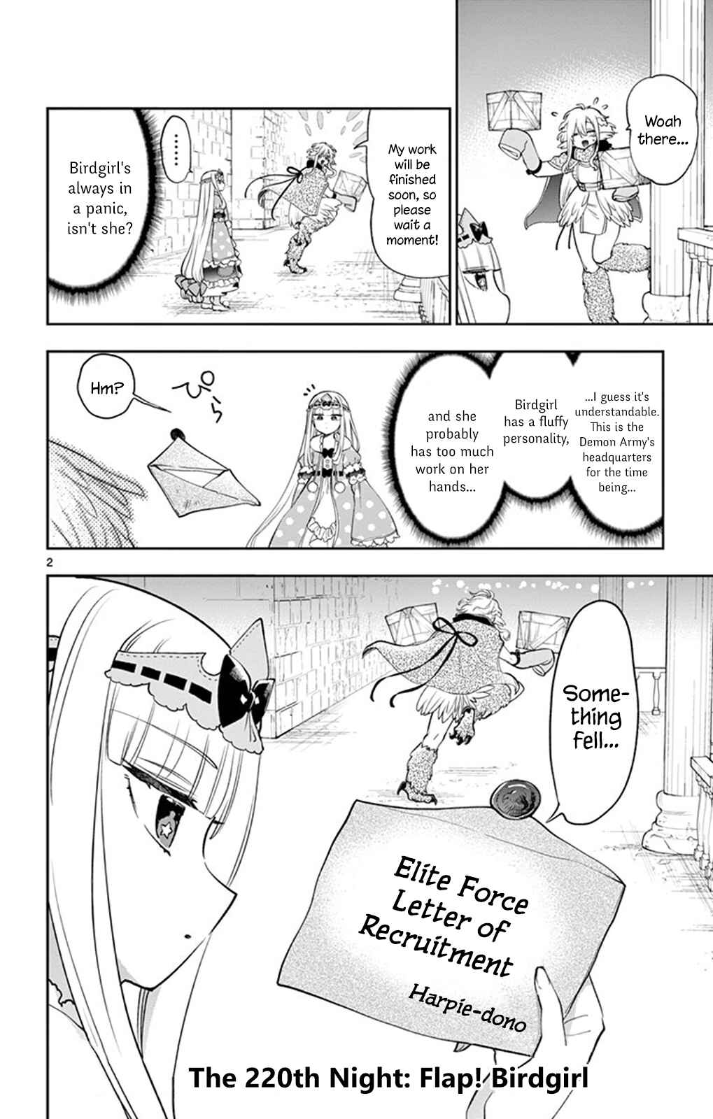 Sleepy Princess in the Demon Castle Chapter 220 page 1