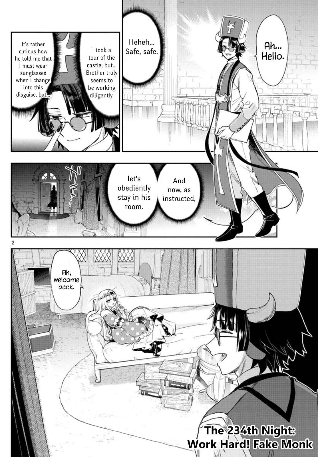 Sleepy Princess in the Demon Castle Chapter 234 page 1