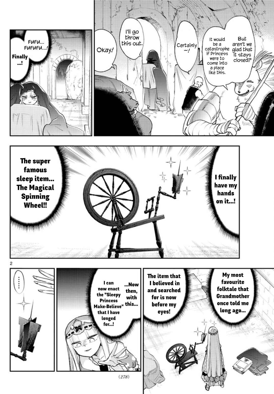 Sleepy Princess in the Demon Castle Chapter 253 page 1