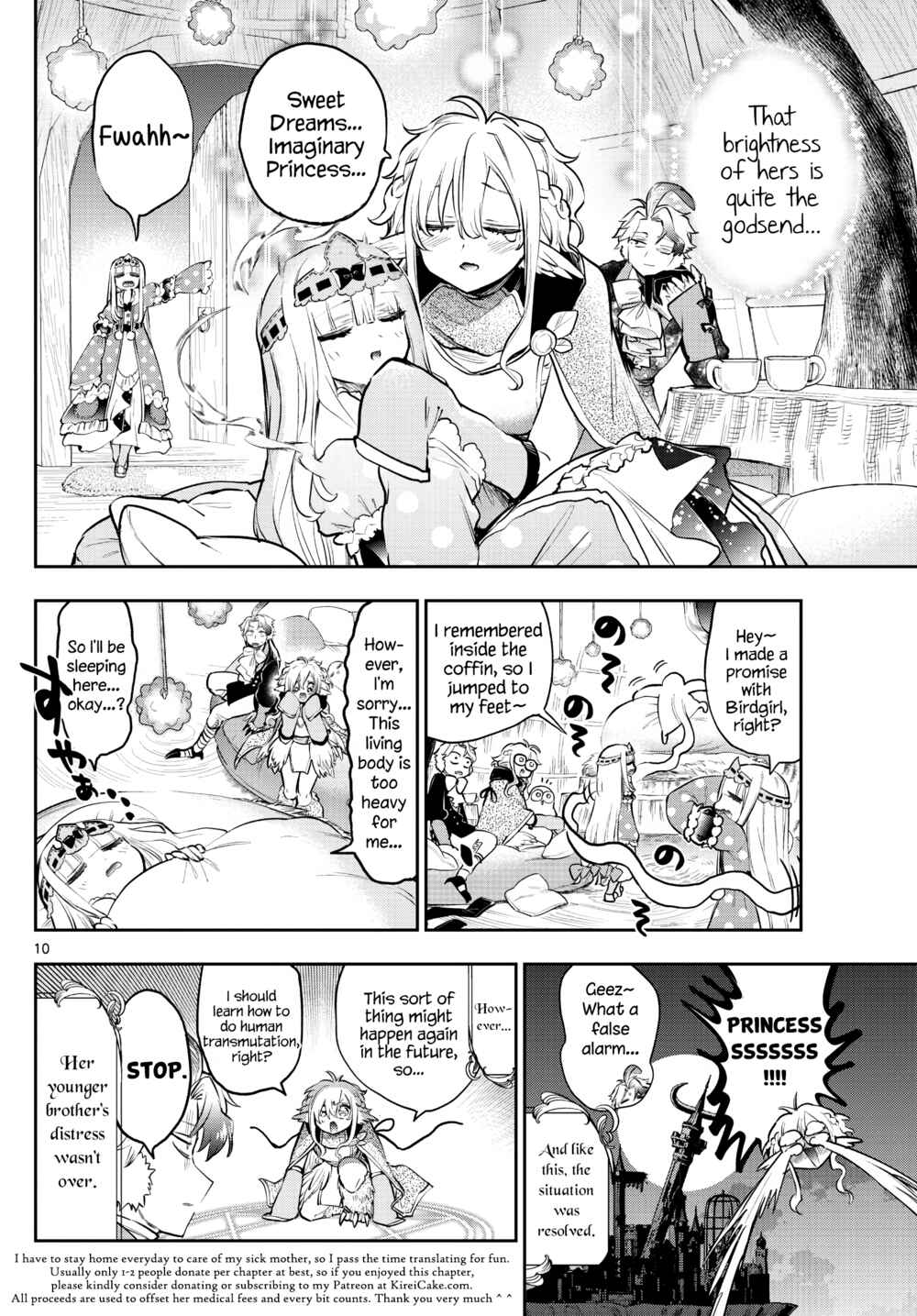 Sleepy Princess in the Demon Castle Chapter 294 page 9