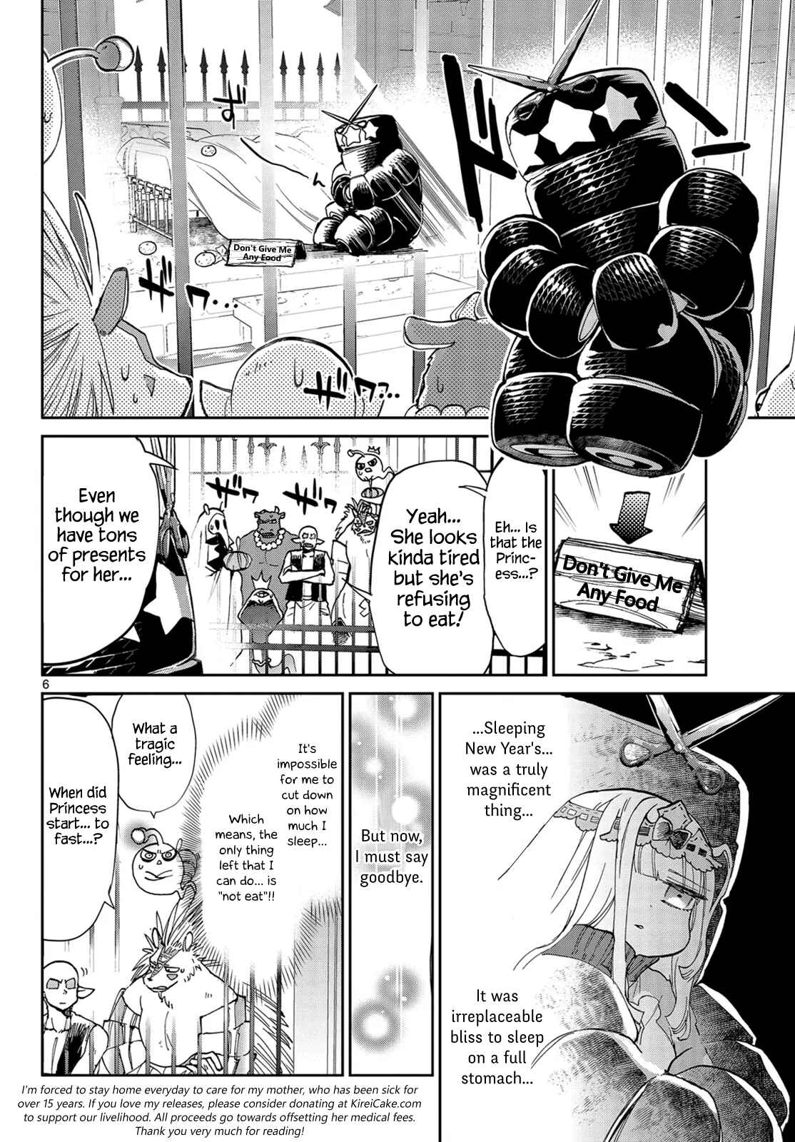 Sleepy Princess in the Demon Castle Chapter 34 page 5