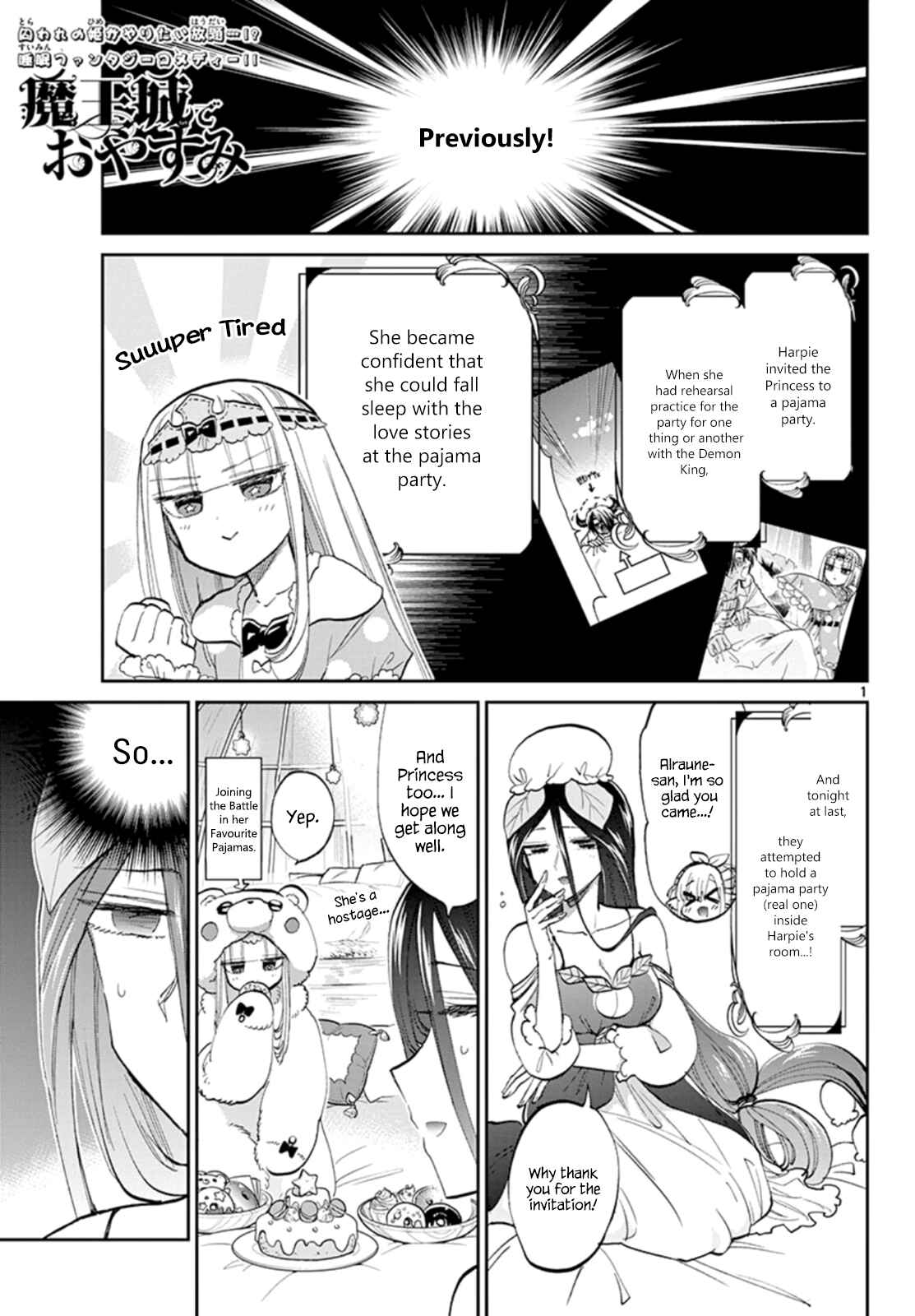 Sleepy Princess in the Demon Castle Chapter 71 page 0