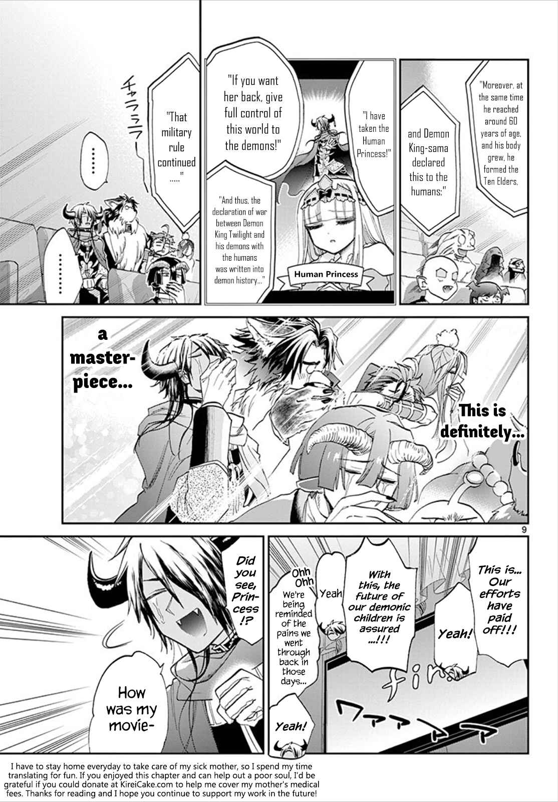 Sleepy Princess in the Demon Castle Chapter 87 page 8