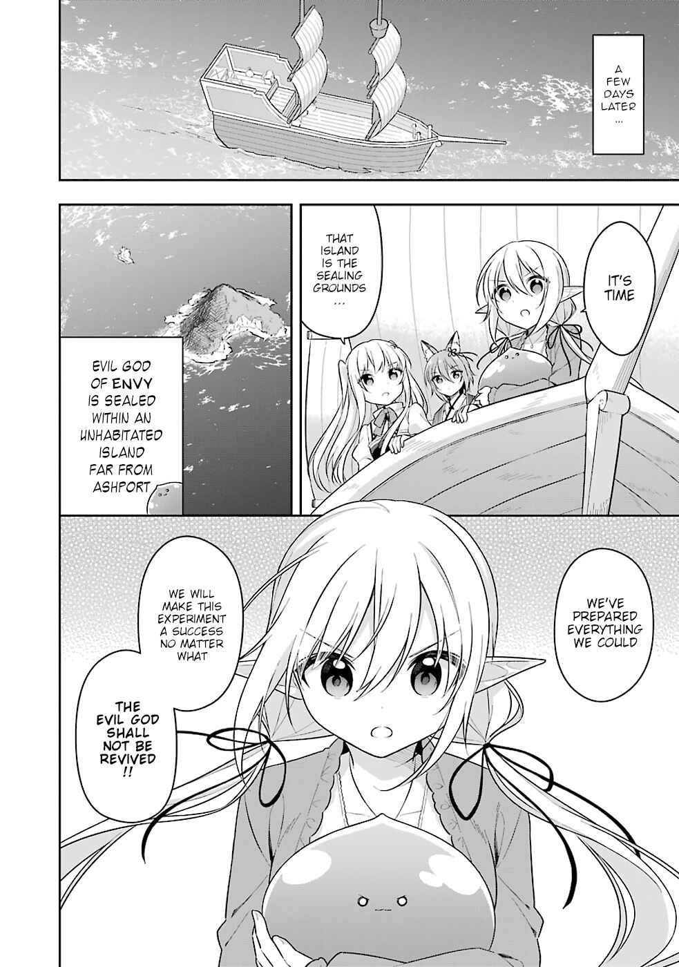 Slime Tensei. Daikenja ga Youjo Elf ni Dakishimeraretemasu Chapter 17 page 35