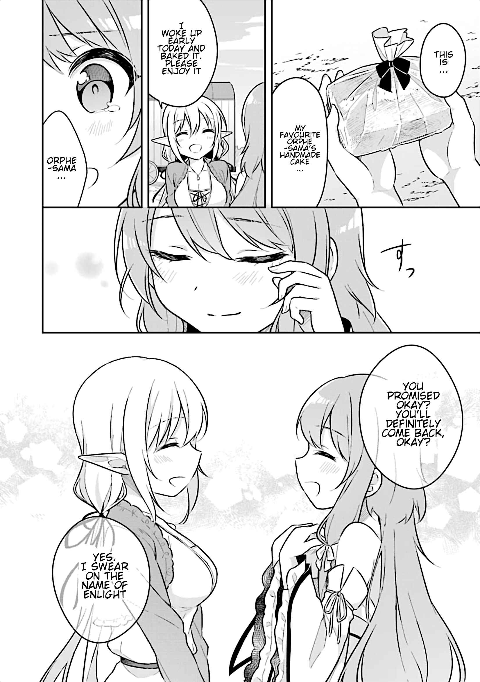 Slime Tensei. Daikenja ga Youjo Elf ni Dakishimeraretemasu Chapter 8 page 8