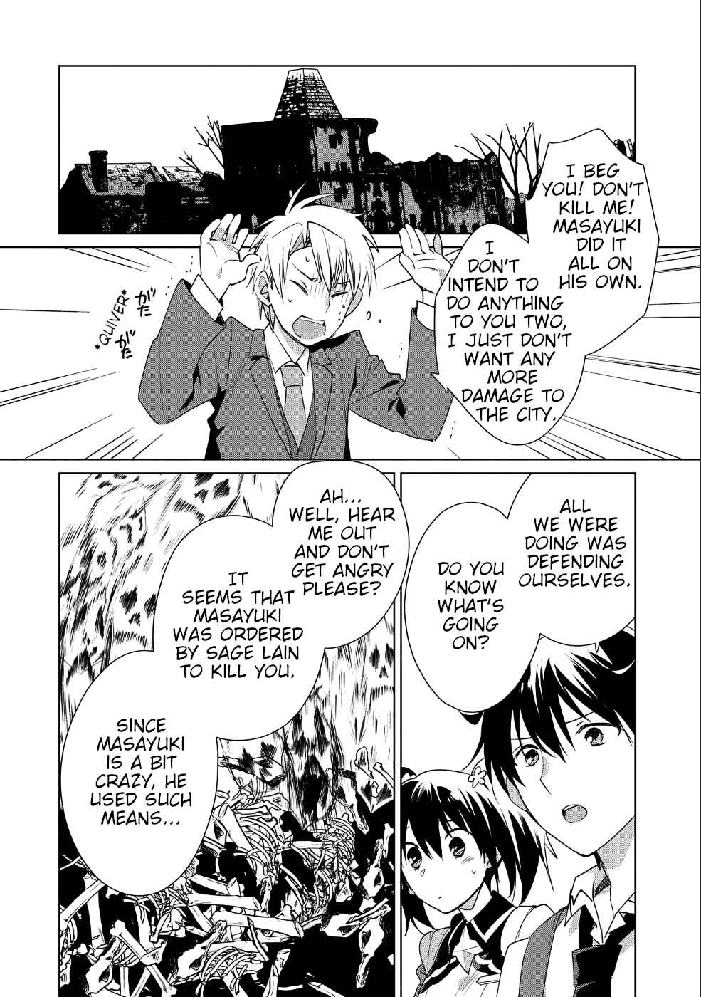 Sokushi Cheat ga Saikyou Sugite, Isekai no Yatsura ga Marude Aite ni Naranai n desu ga Chapter 12 page 8