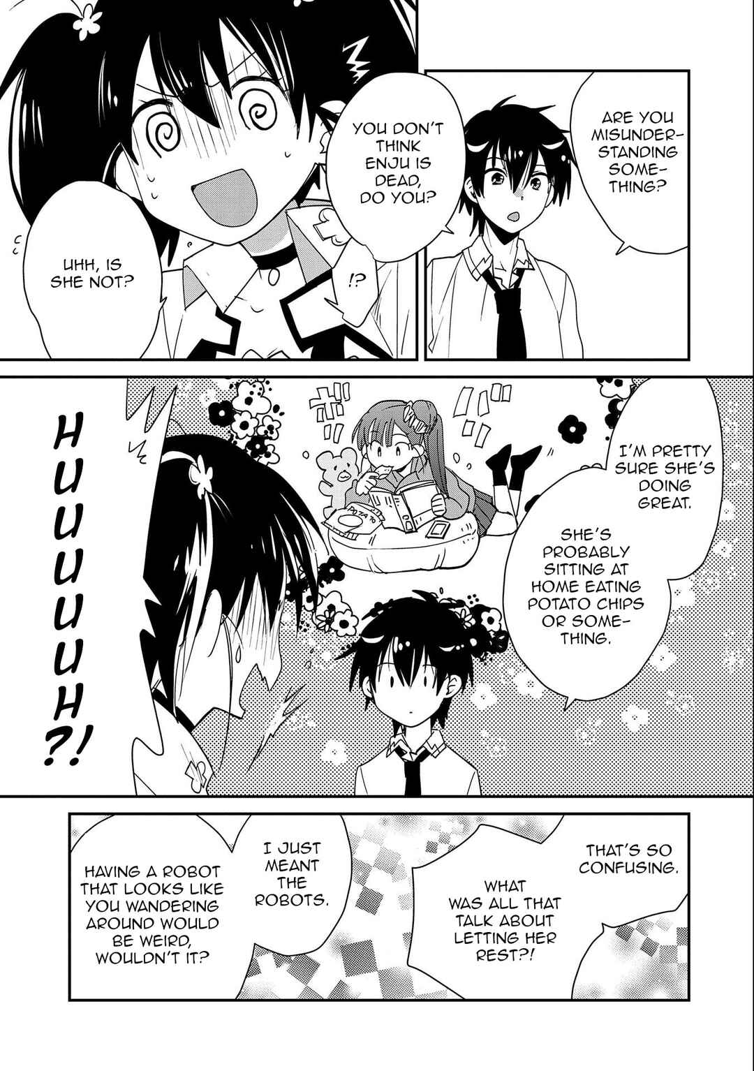 Sokushi Cheat ga Saikyou Sugite, Isekai no Yatsura ga Marude Aite ni Naranai n desu ga Chapter 46 page 28