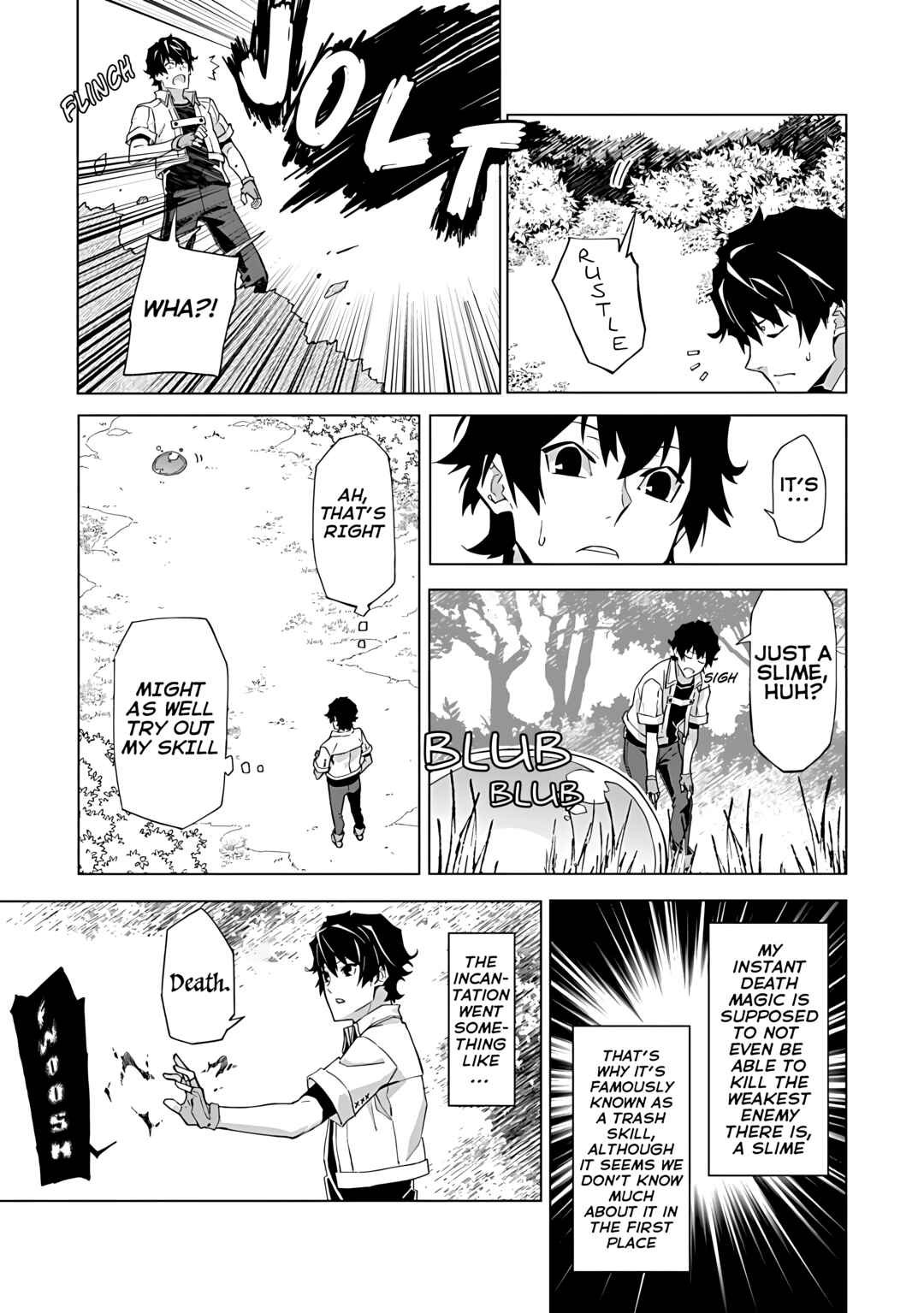 Sokushi to Hametsu no Saijaku Majutsushi Chapter 1 page 27