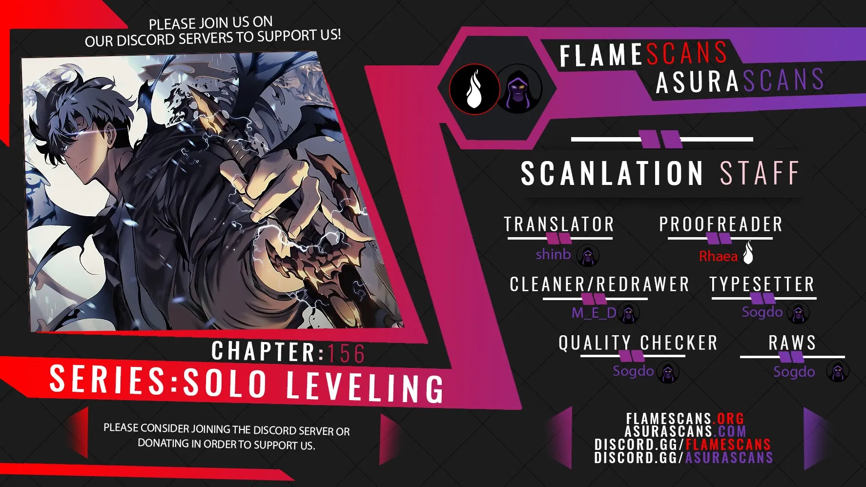 Solo Leveling Chapter 156 page 0