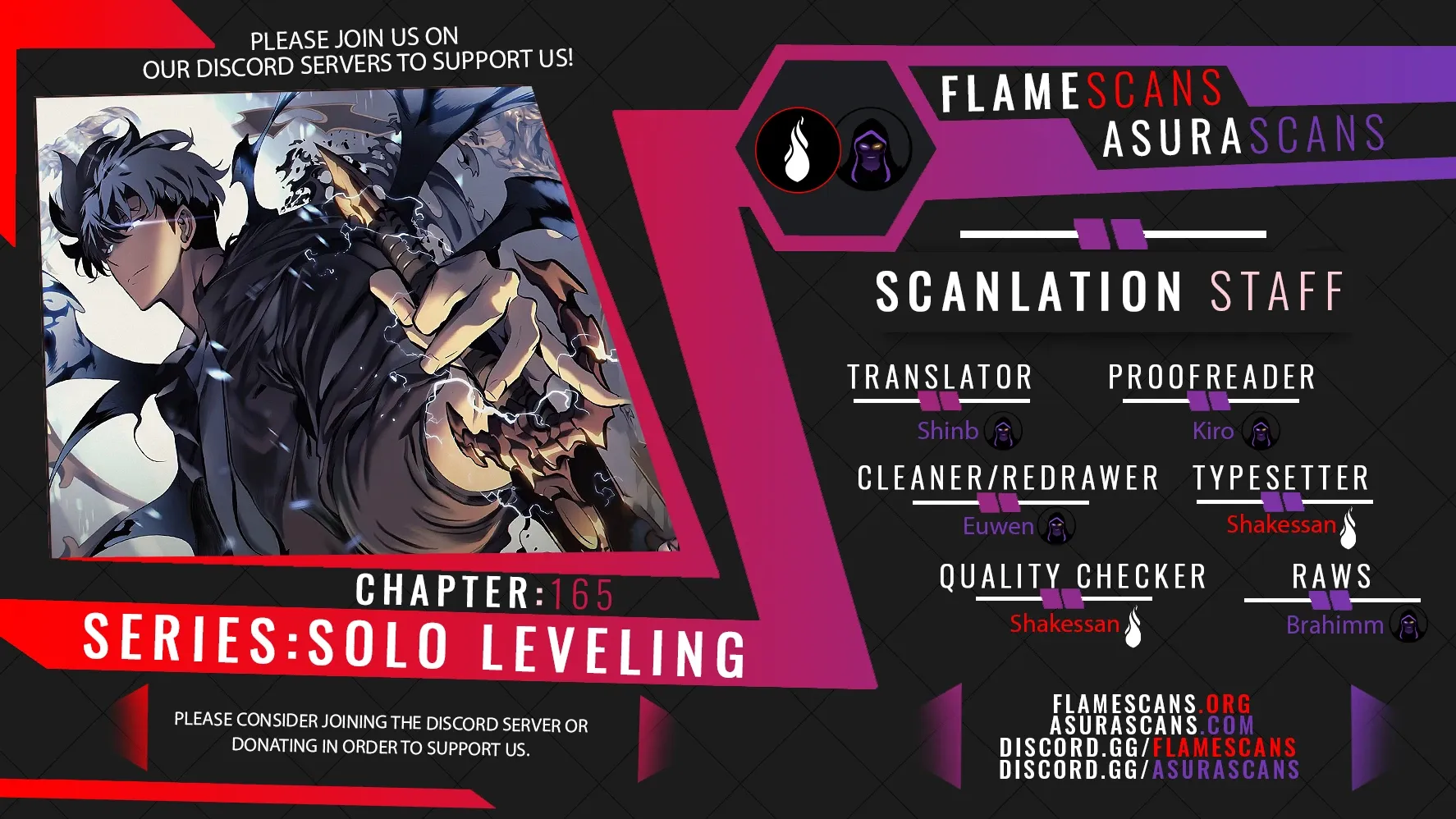 Solo Leveling Chapter 165 page 0