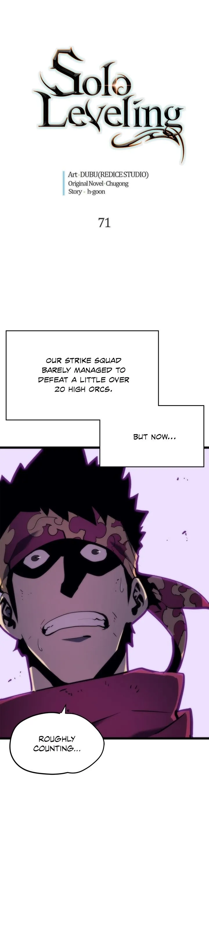 Solo Leveling Chapter 71 page 1