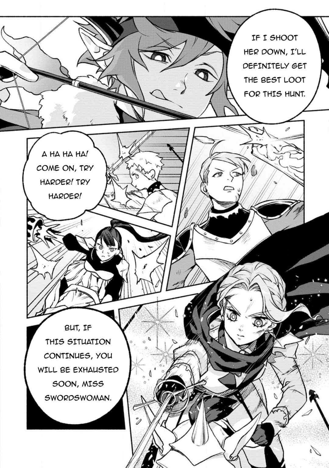 Sono Monban, Saikyou Nitsuki ~Tsuihou Sareta Bougyo Ryoku 9999 no Senshi, Outo no Monban Toshite Musou Suru~ Chapter 24 page 10