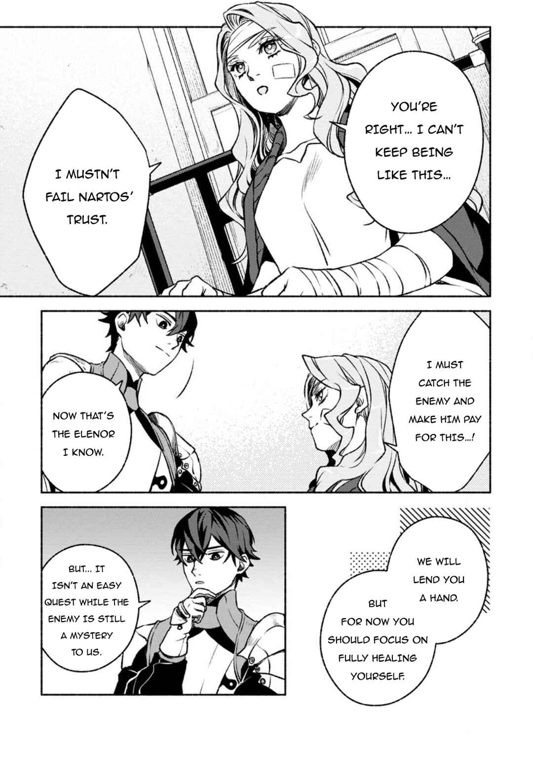 Sono Monban, Saikyou Nitsuki ~Tsuihou Sareta Bougyo Ryoku 9999 no Senshi, Outo no Monban Toshite Musou Suru~ Chapter 24 page 17