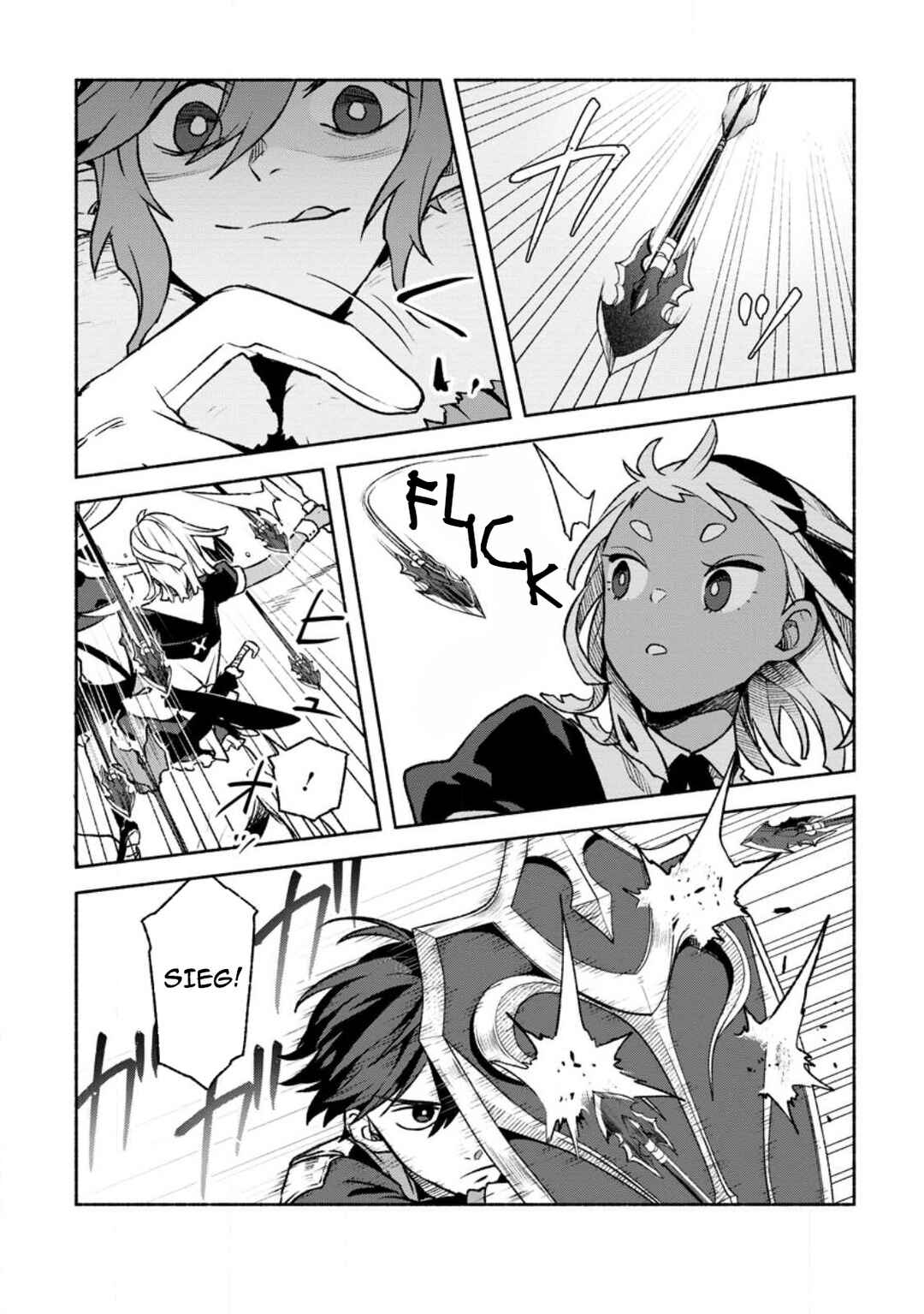 Sono Monban, Saikyou Nitsuki ~Tsuihou Sareta Bougyo Ryoku 9999 no Senshi, Outo no Monban Toshite Musou Suru~ Chapter 24 page 24