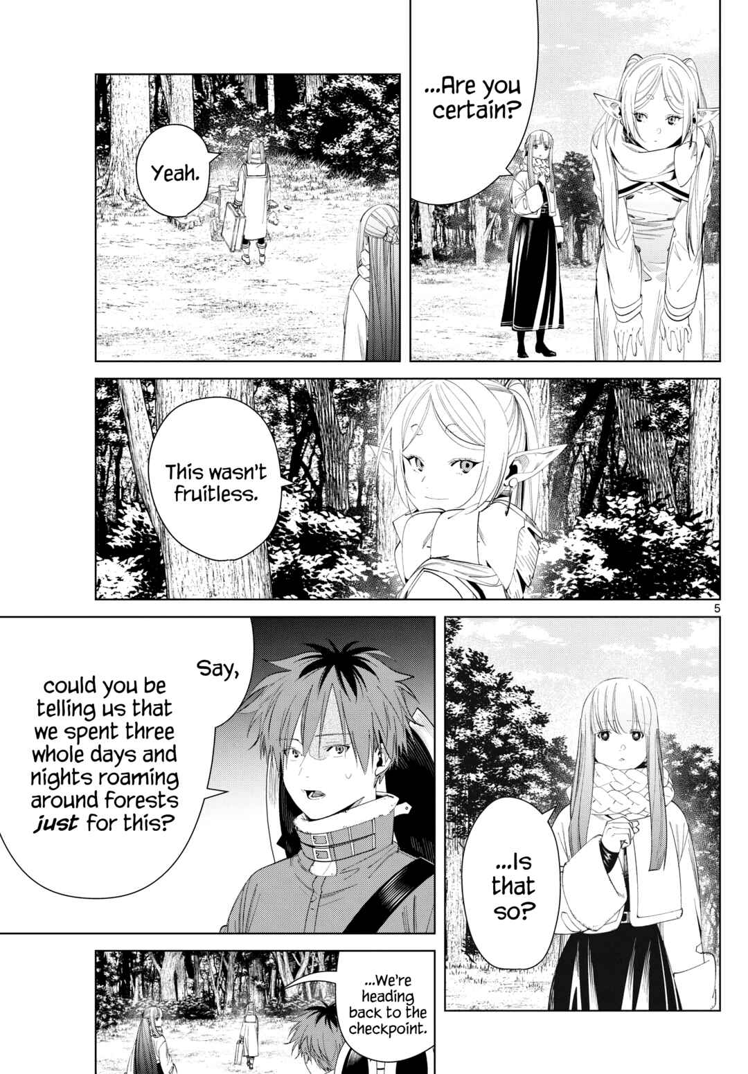 Sousou no Frieren Chapter 119 page 4